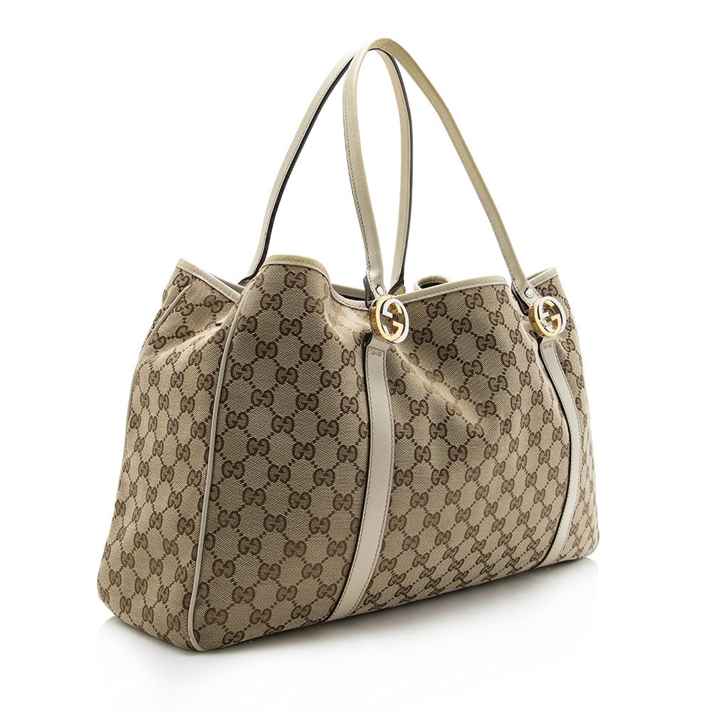 Gucci GG Canvas Twins Large Tote SHF13976