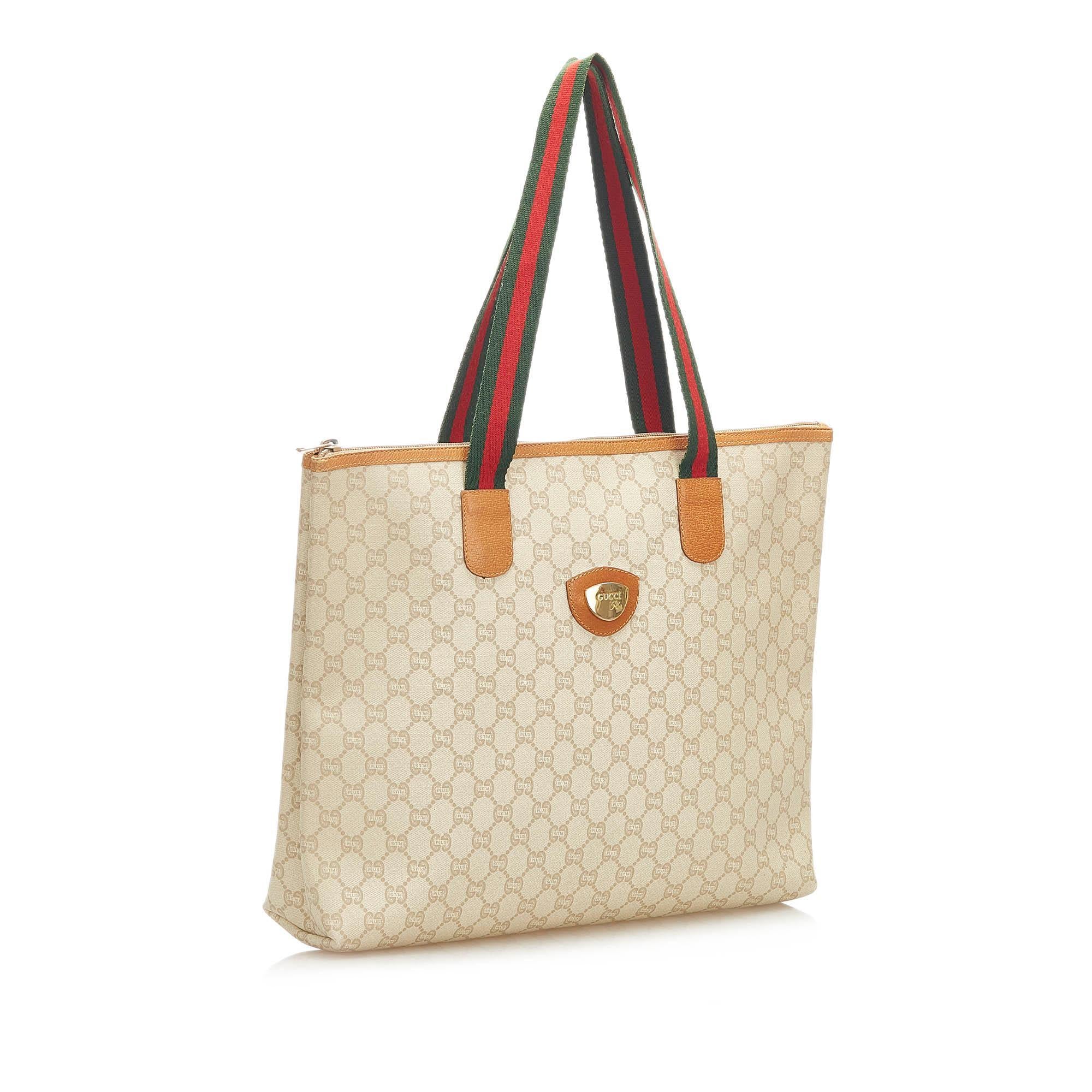 Gucci GG Supreme Web Tote Bag SHG18420