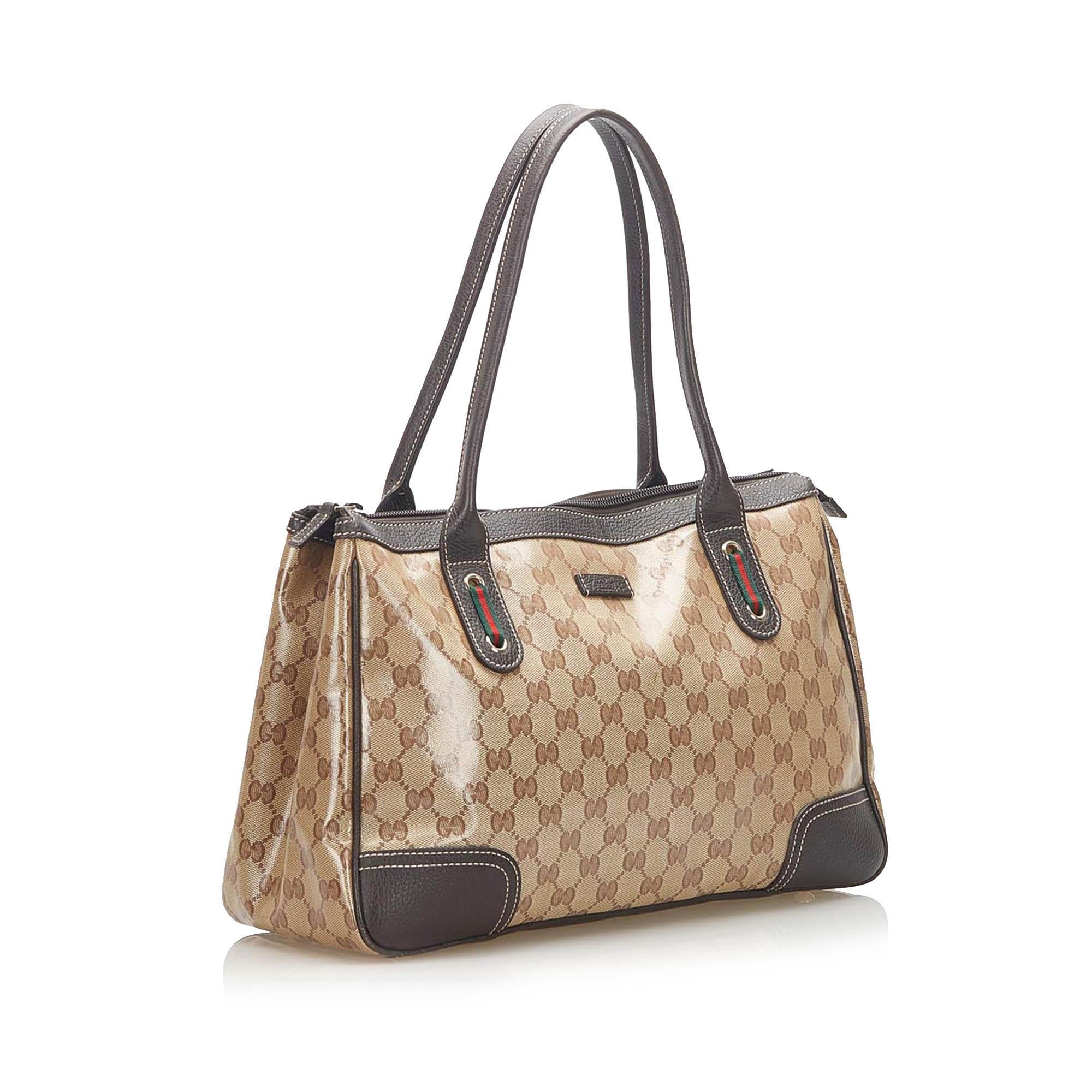 Gucci GG Crystal Web Princy Tote Bag SHG18548