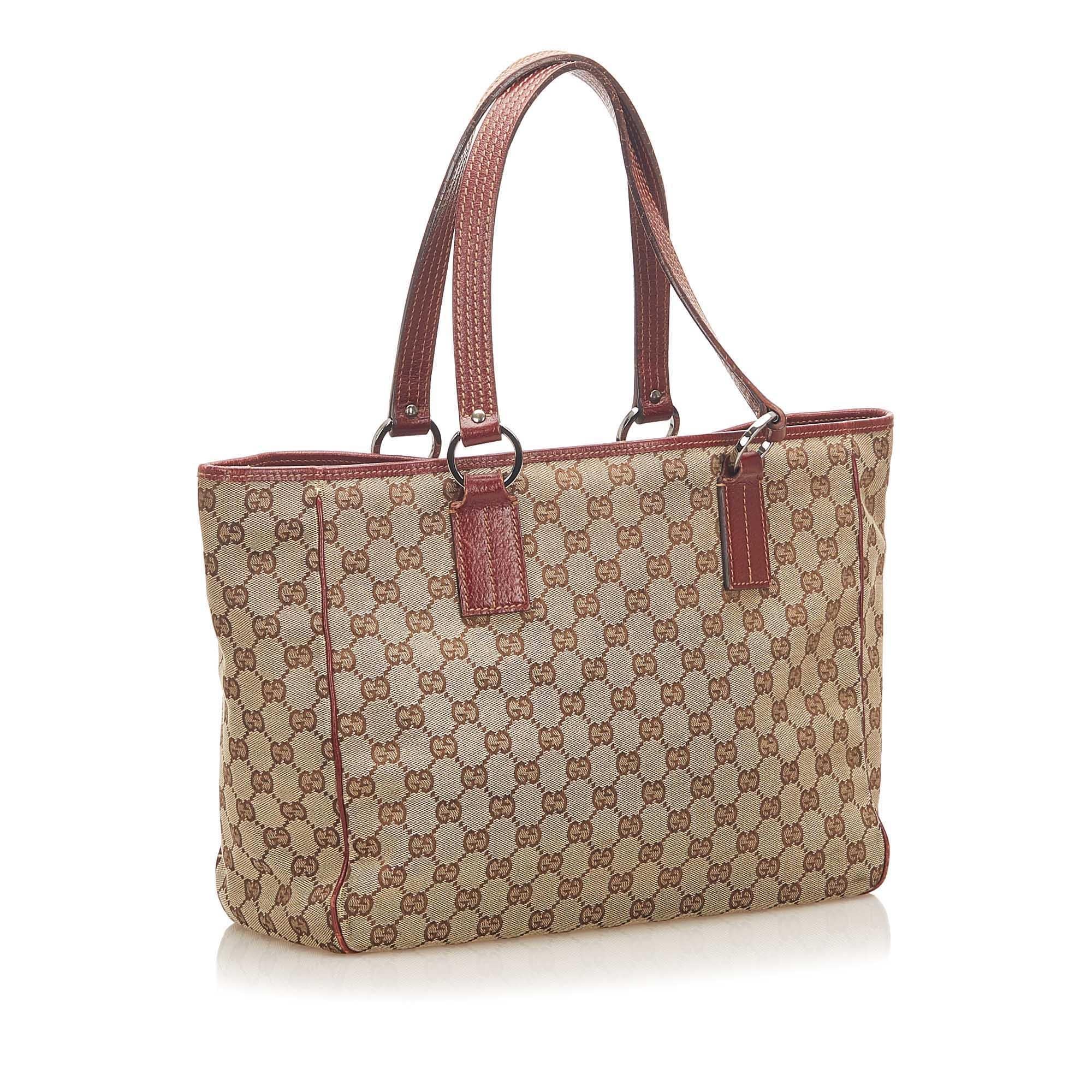 Gucci GG Canvas Tote Bag SHG18350
