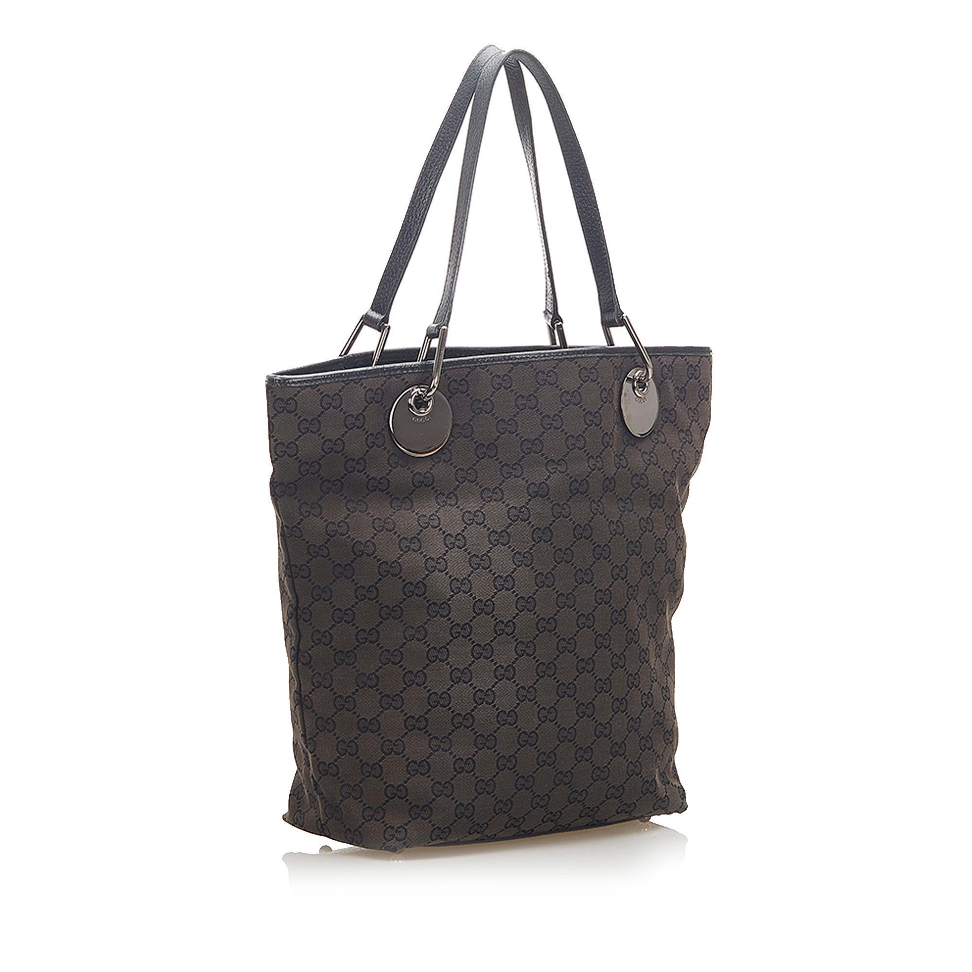 Gucci GG Canvas Eclipse Tote Bag SHG18543