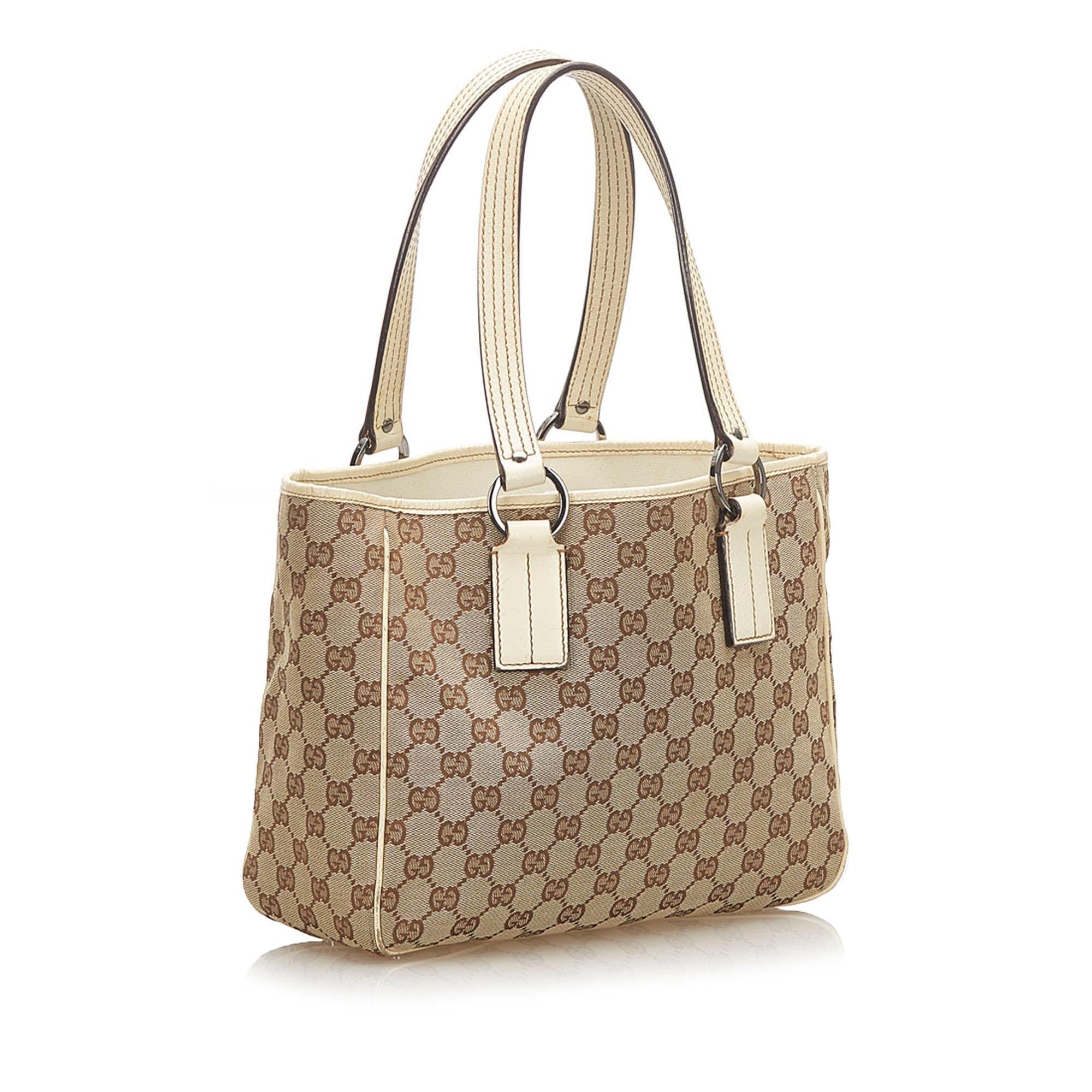 Gucci GG Canvas Tote Bag SHG18540
