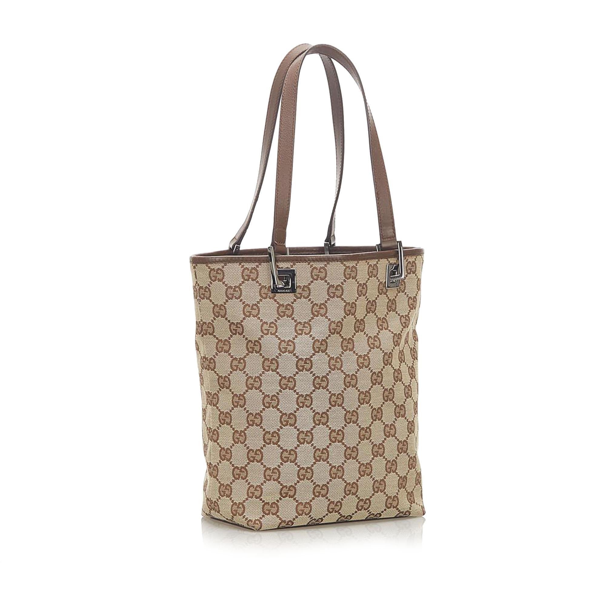 Gucci GG Canvas Tote Bag SHG18749