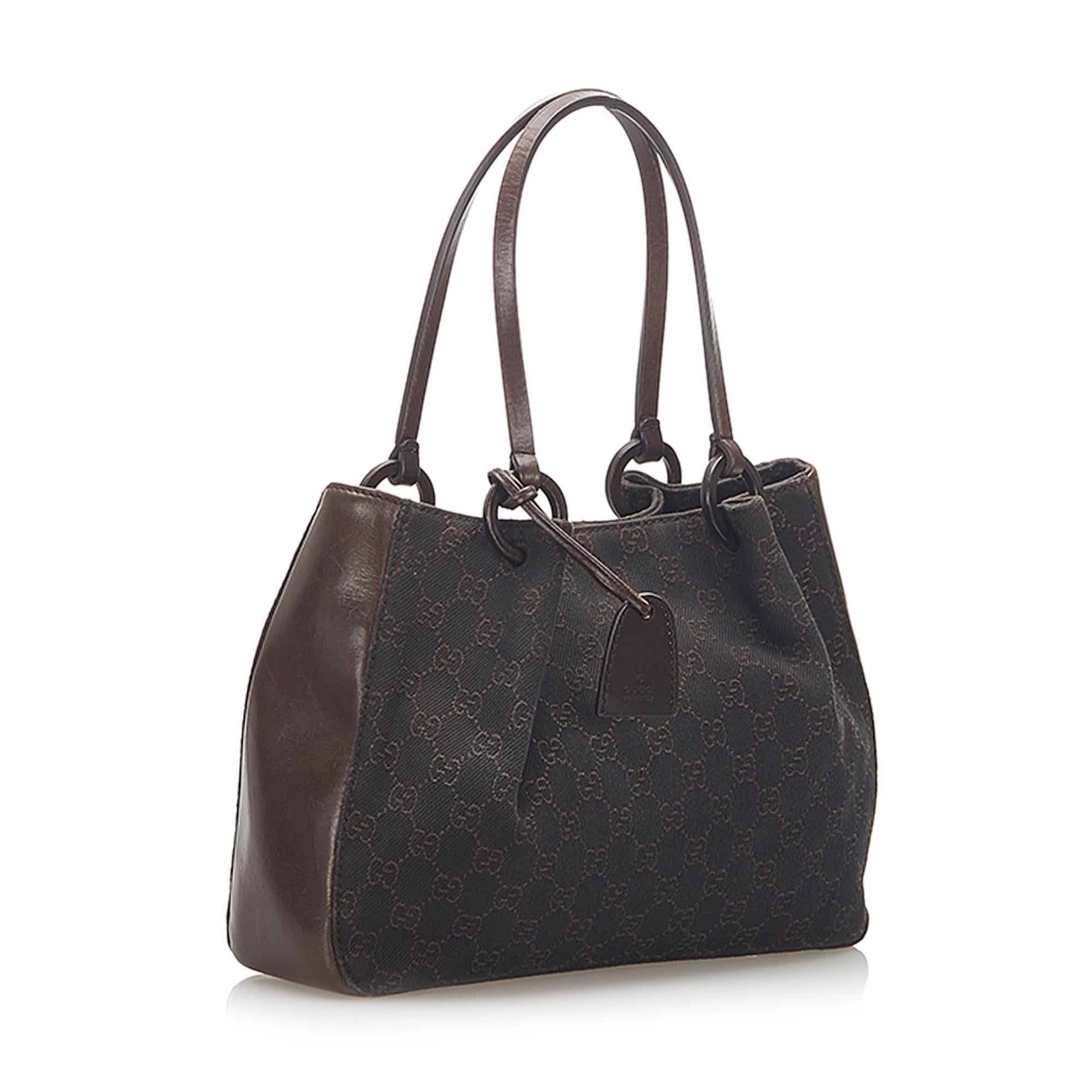 Gucci GG Canvas Tote Bag SHG18666
