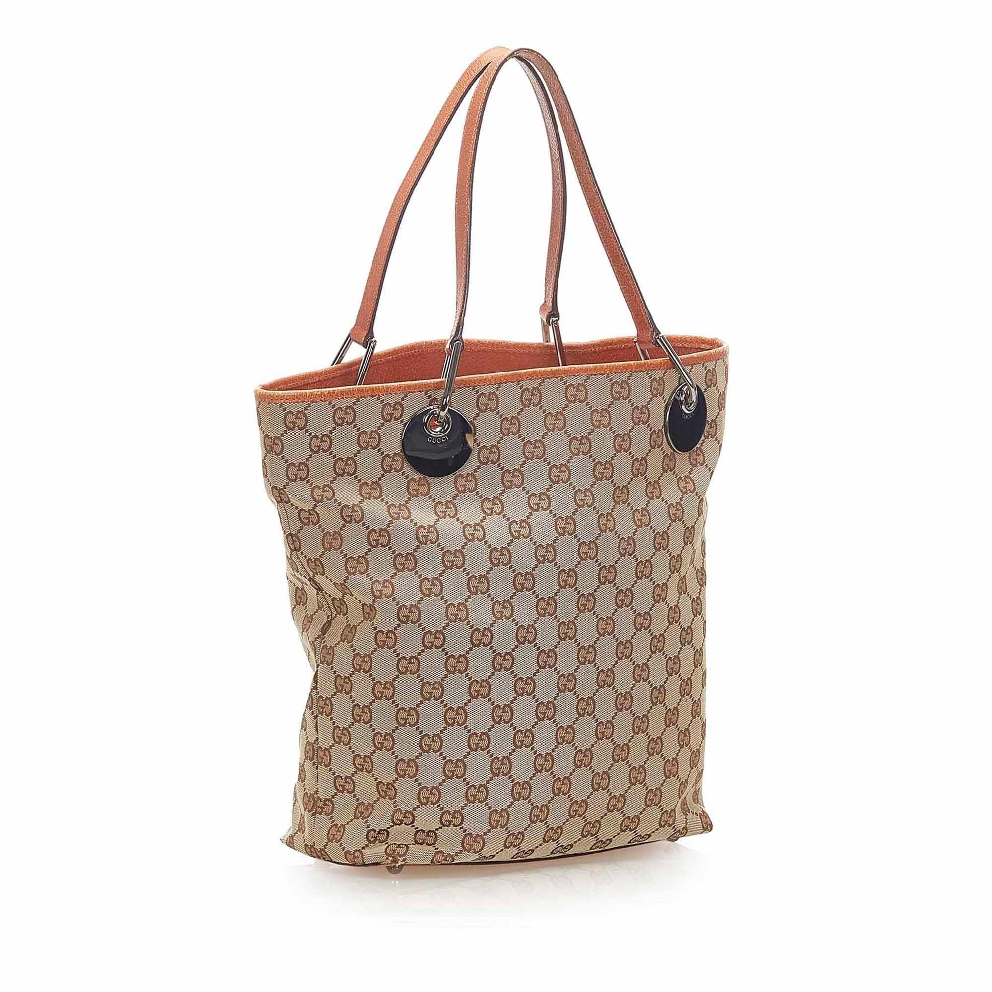 Gucci GG Canvas Eclipse Tote Bag SHG18753