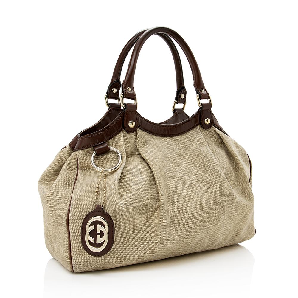 Gucci GG Denim Sukey Medium Tote SHF14044