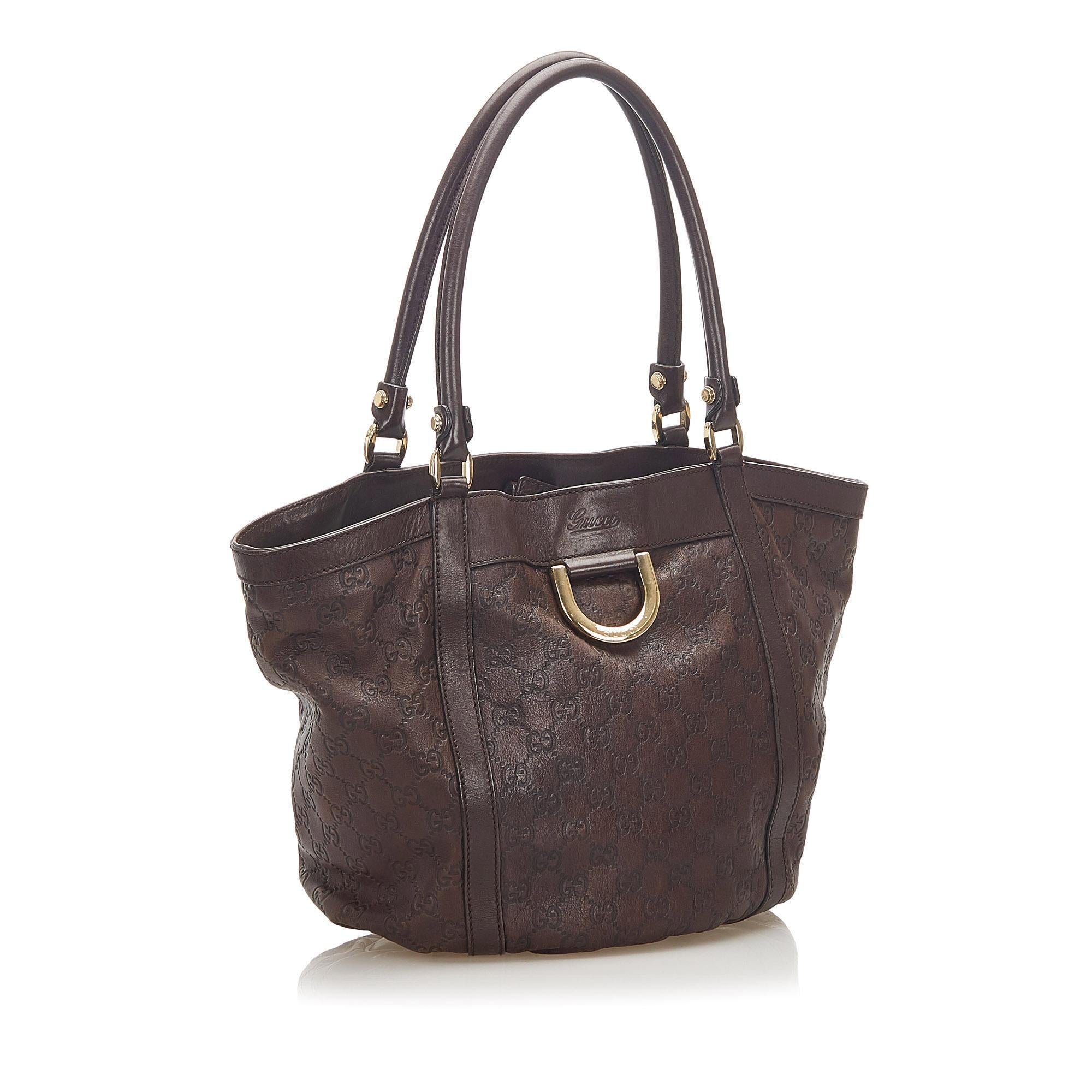 Gucci Guccissima Leather Abbey Tote Bag SHG18774