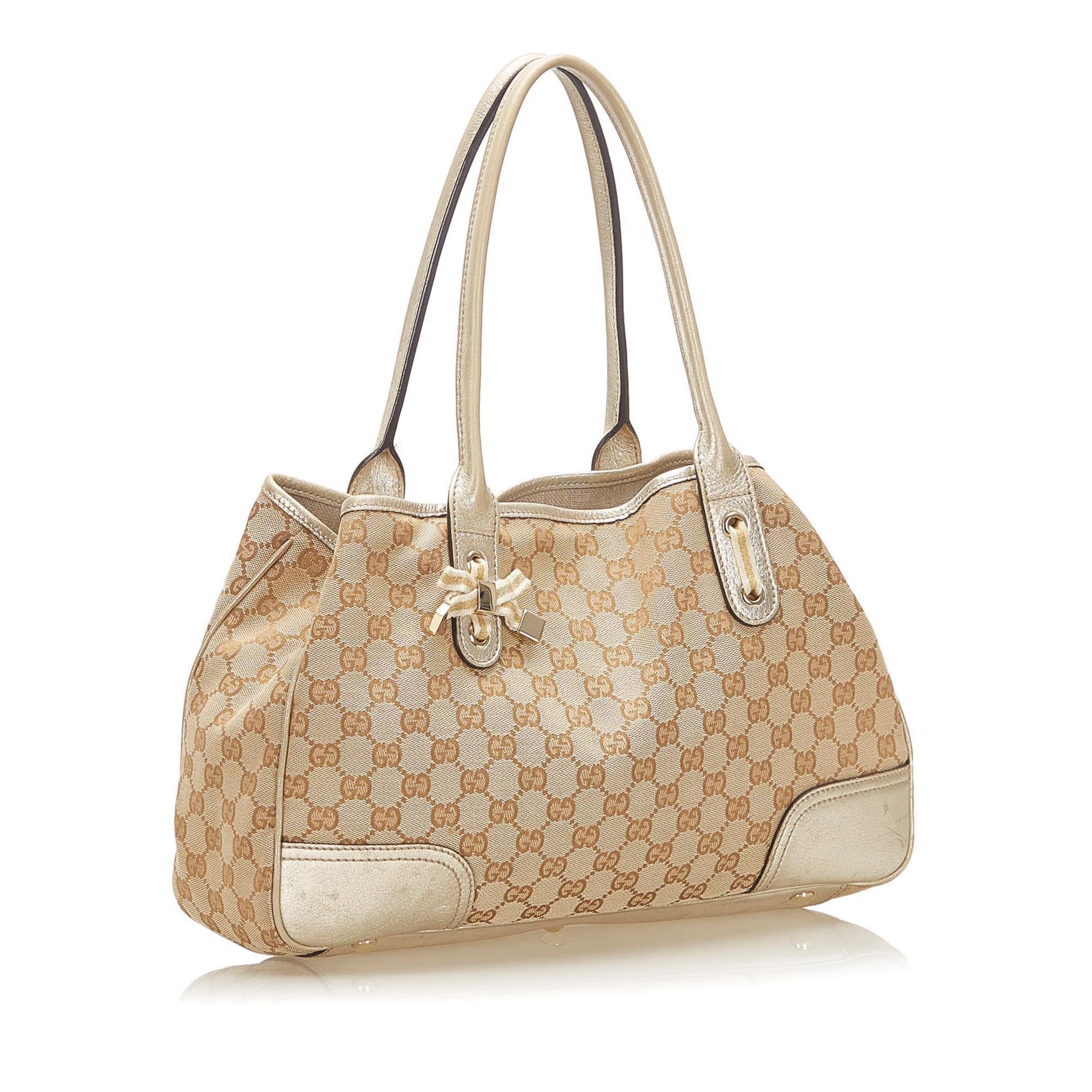 Gucci GG Canvas Princy Tote Bag SHG18784