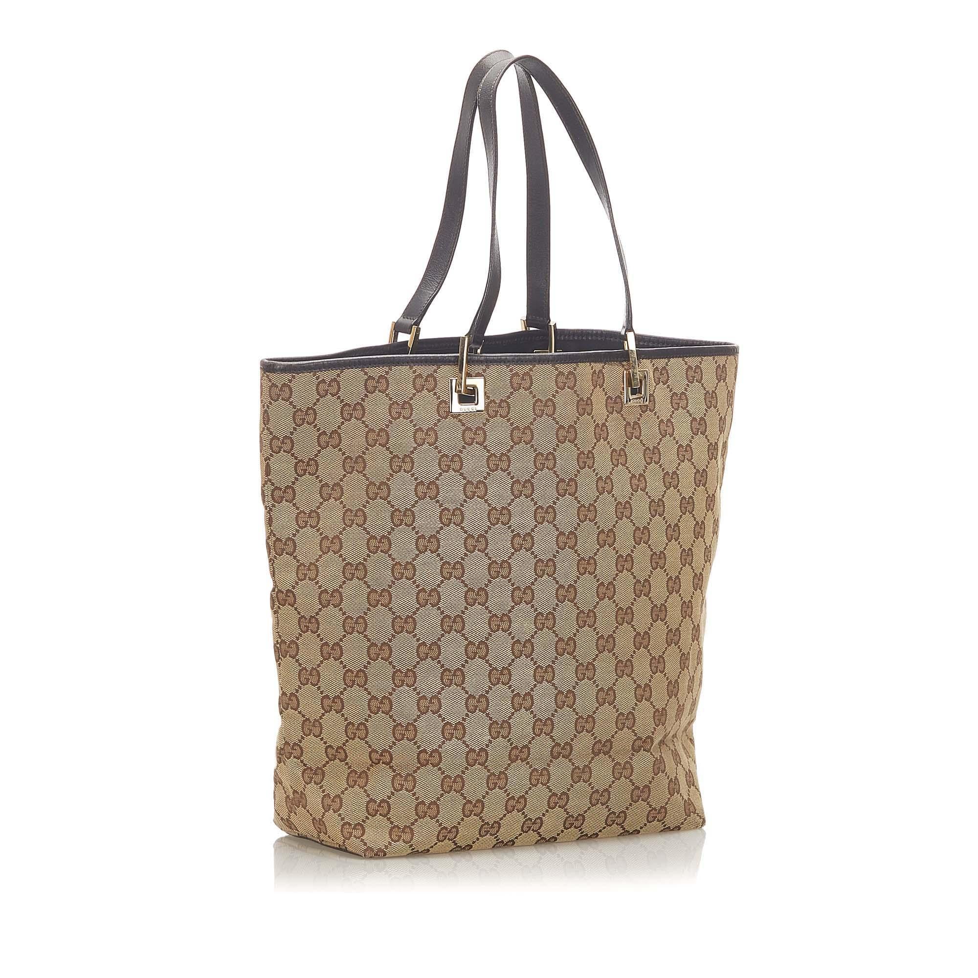 Gucci GG Canvas Tote Bag SHG18881