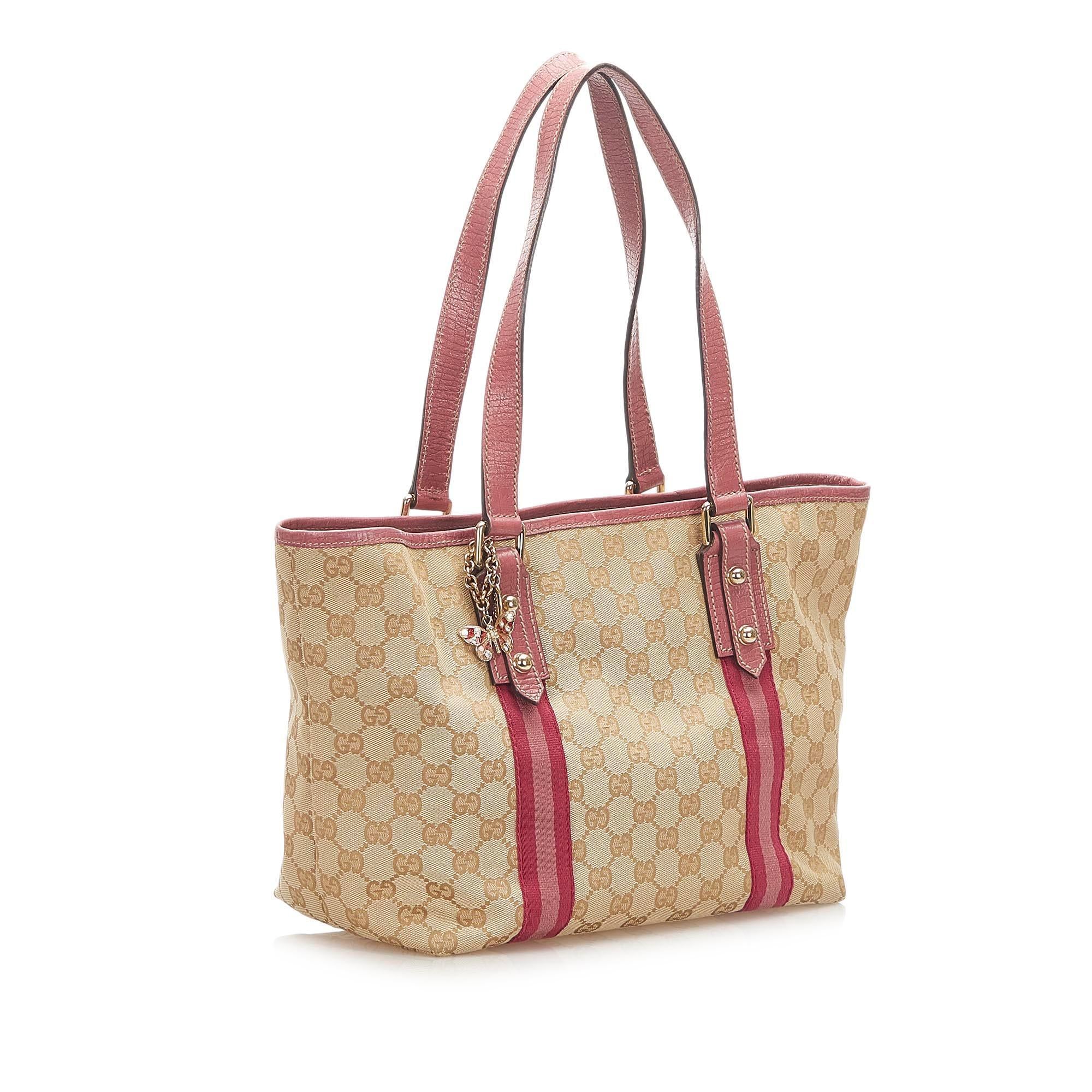 Gucci GG Canvas Jolicoeur Tote Bag SHG18755