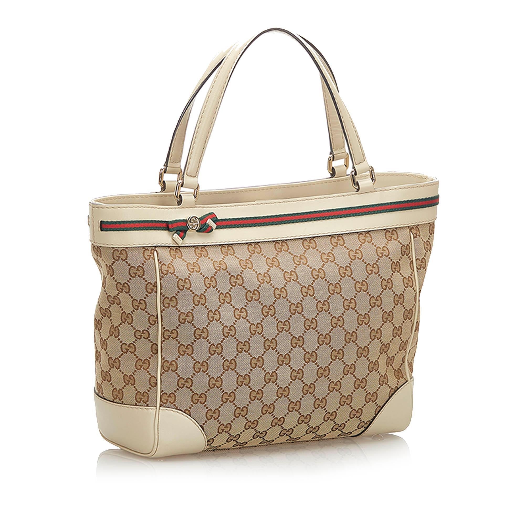 Gucci GG Canvas Tote Bag SHG18758