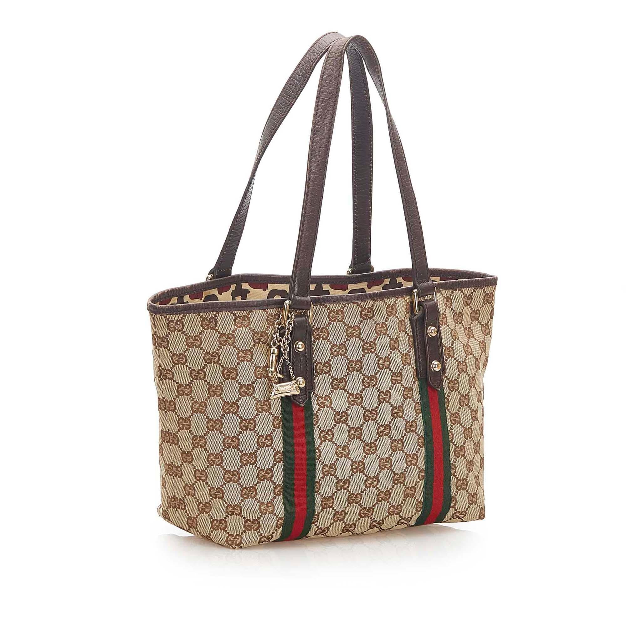 Gucci GG Canvas Jolicoeur Tote Bag SHG18756