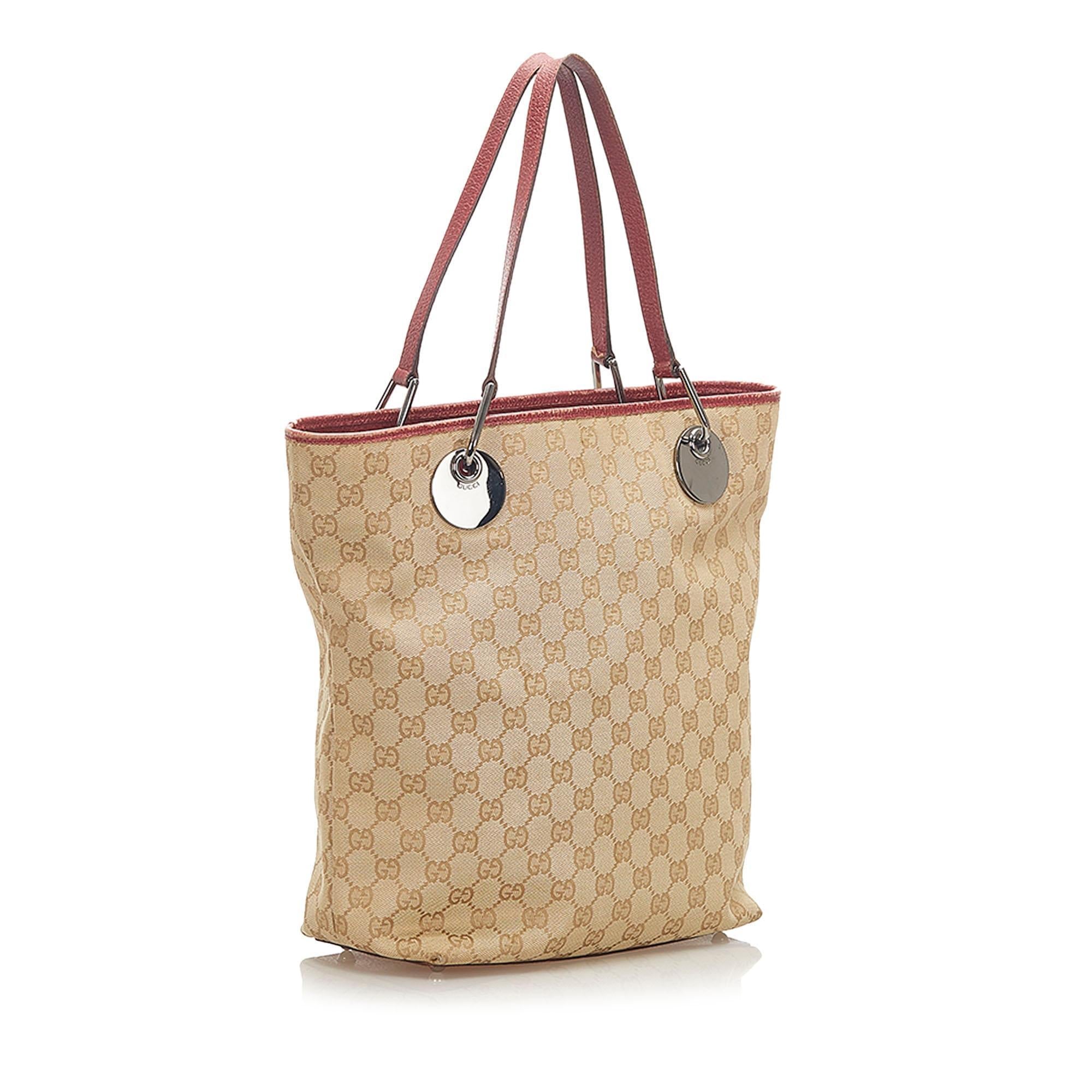 Gucci GG Canvas Eclipse Tote Bag SHG18794