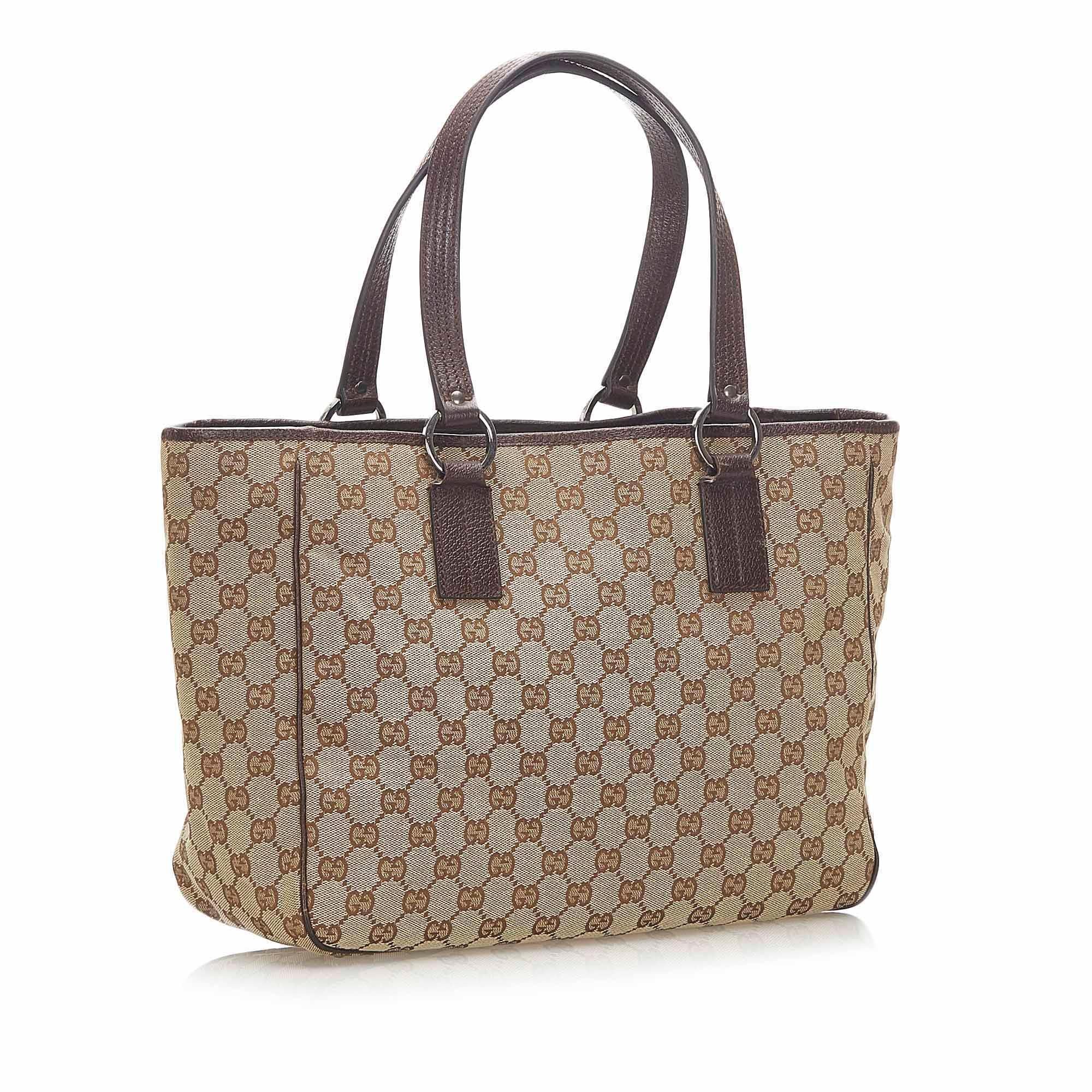 Gucci GG Canvas Tote Bag SHG19066