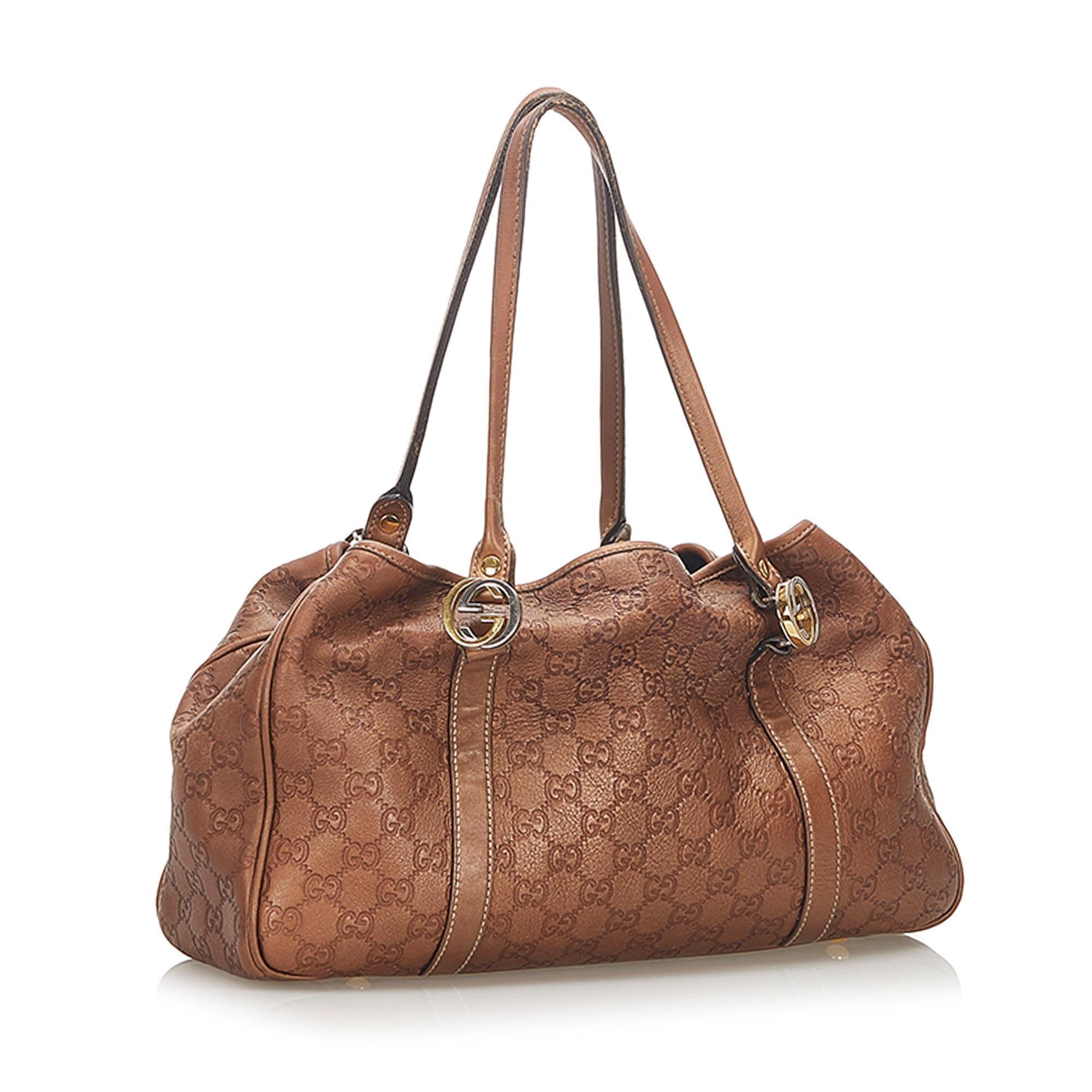 Gucci Guccissima Twins Tote Bag SHG19084