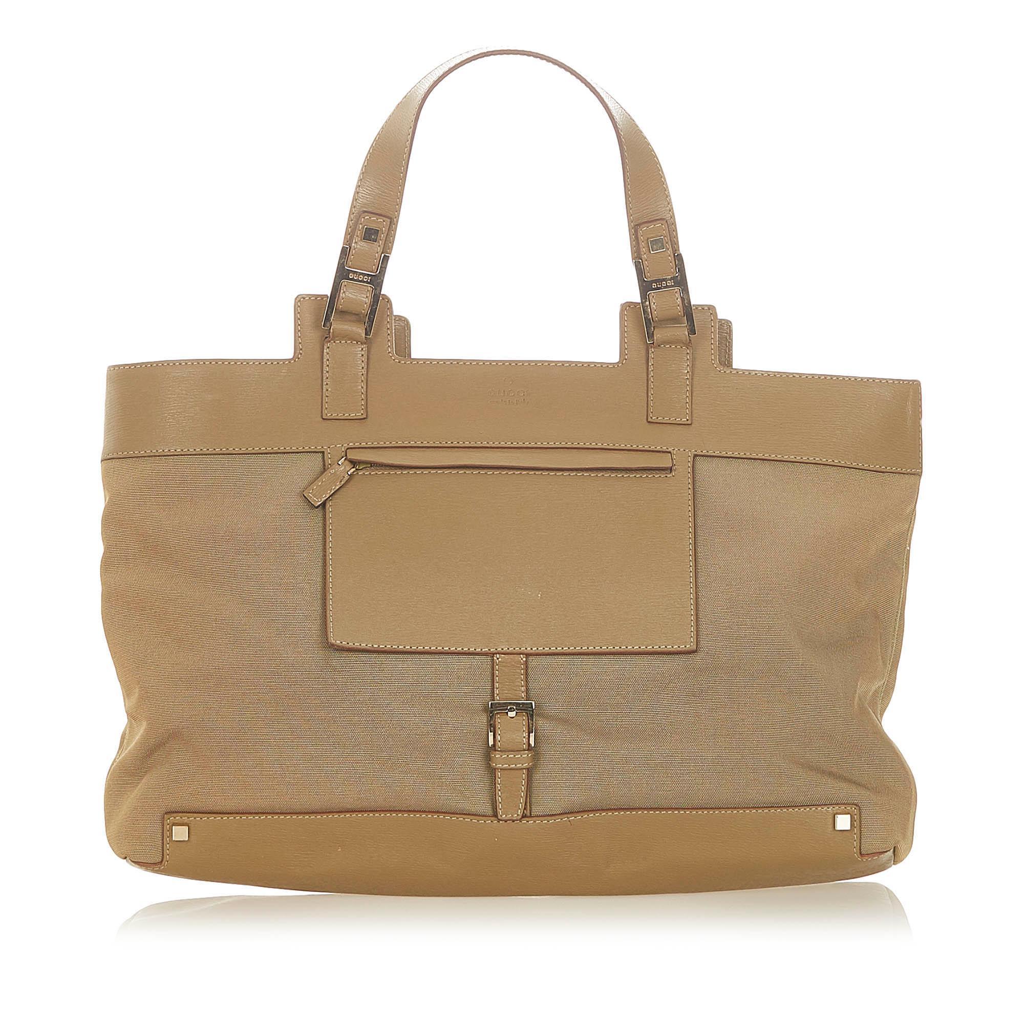 Gucci Canvas Tote Bag SHG19373