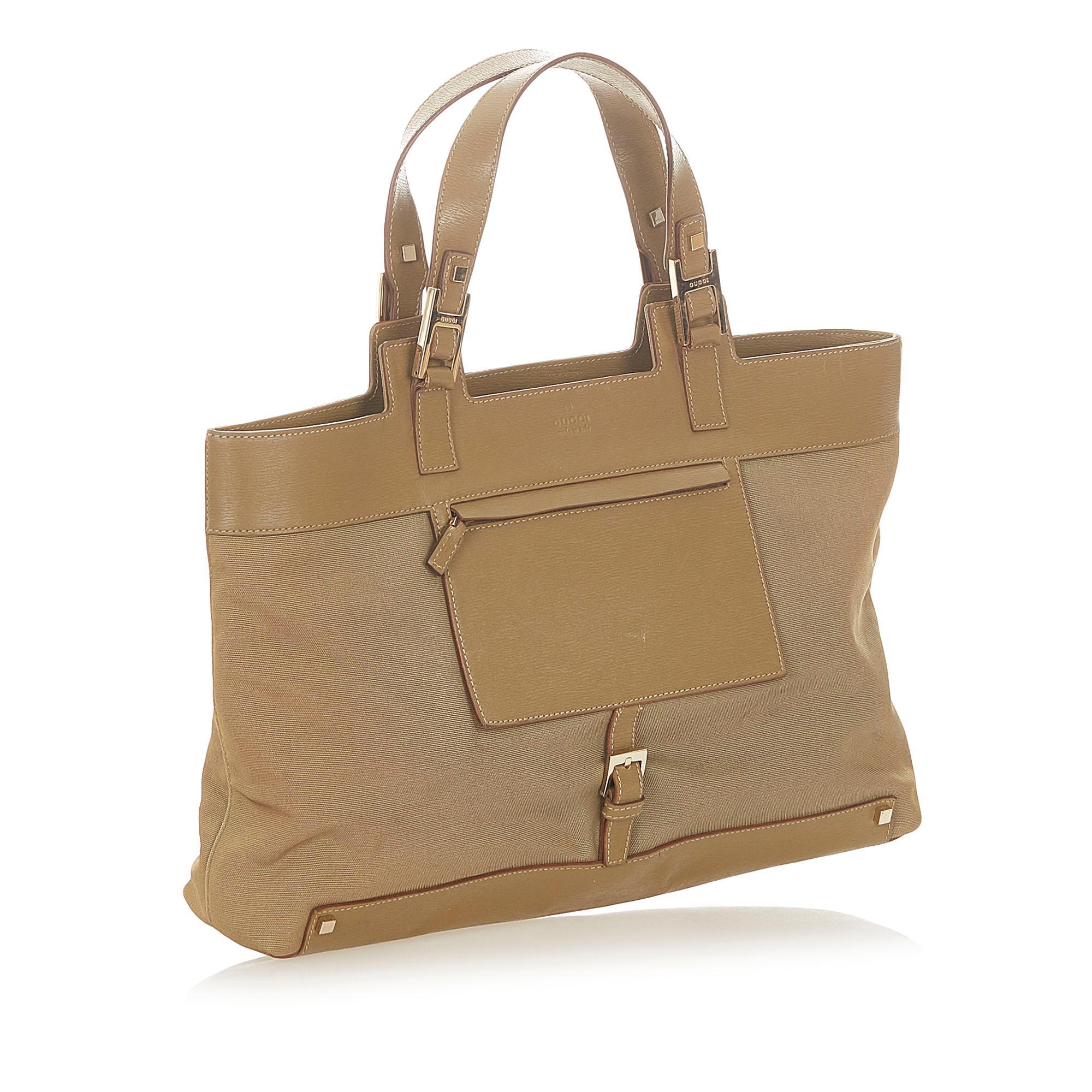 Gucci Canvas Tote Bag SHG19373