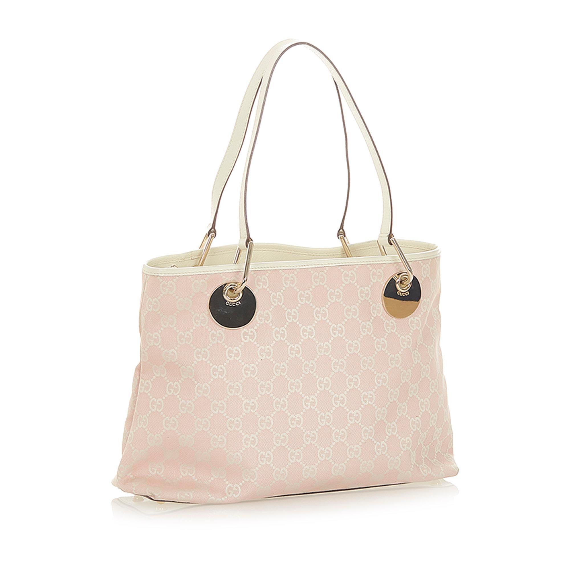 Gucci GG Canvas Eclipse Tote Bag SHG19496