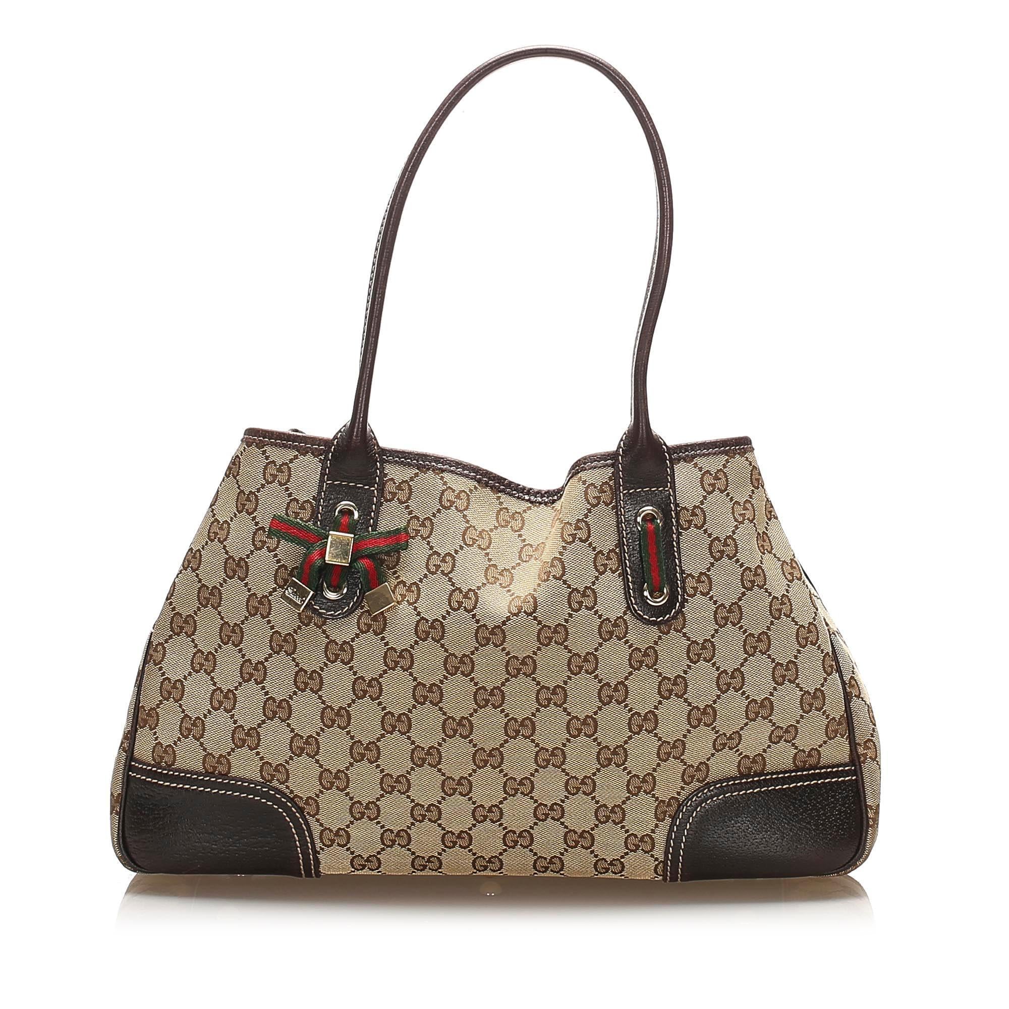 Gucci GG Canvas Princy Tote Bag SHG14303