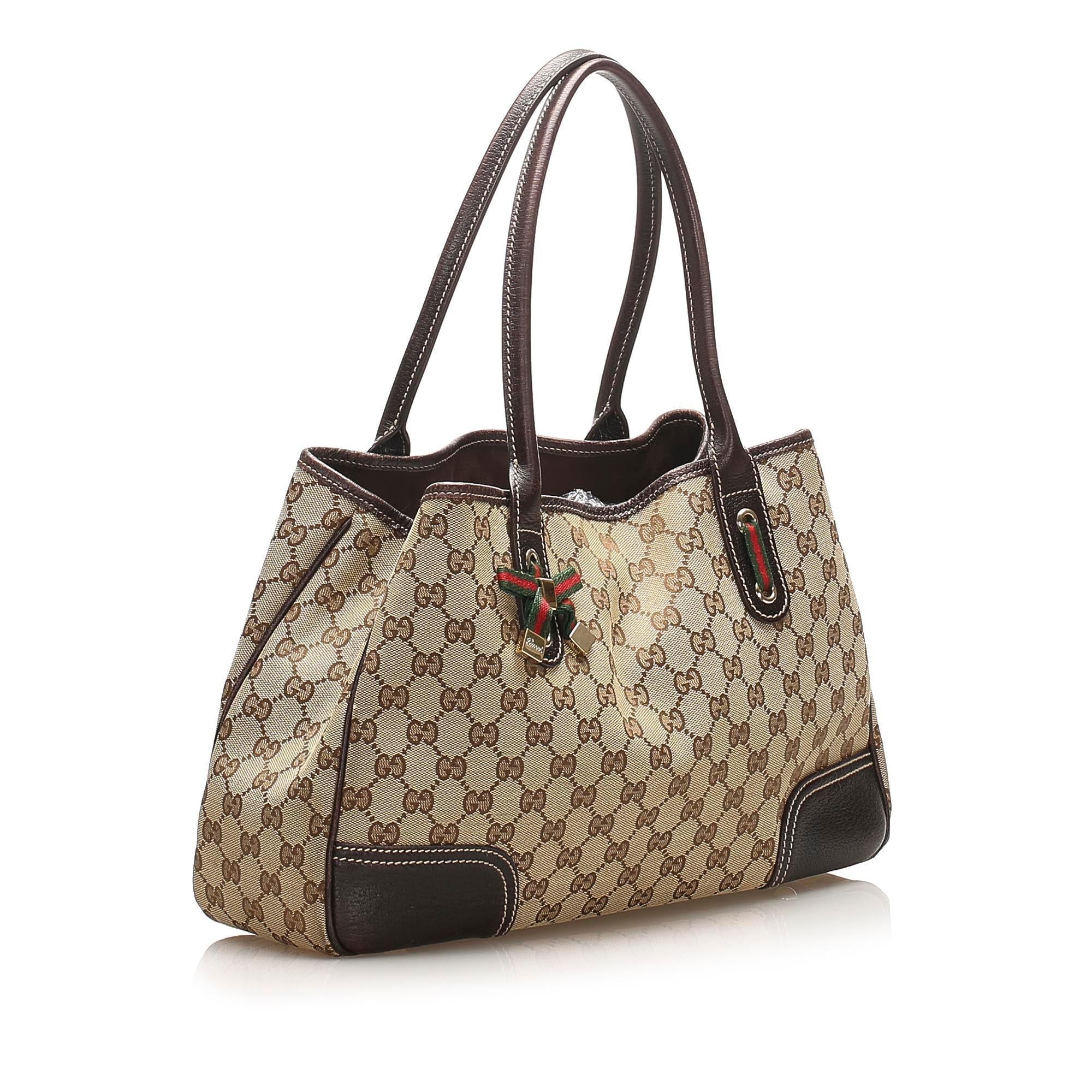 Gucci GG Canvas Princy Tote Bag SHG14303