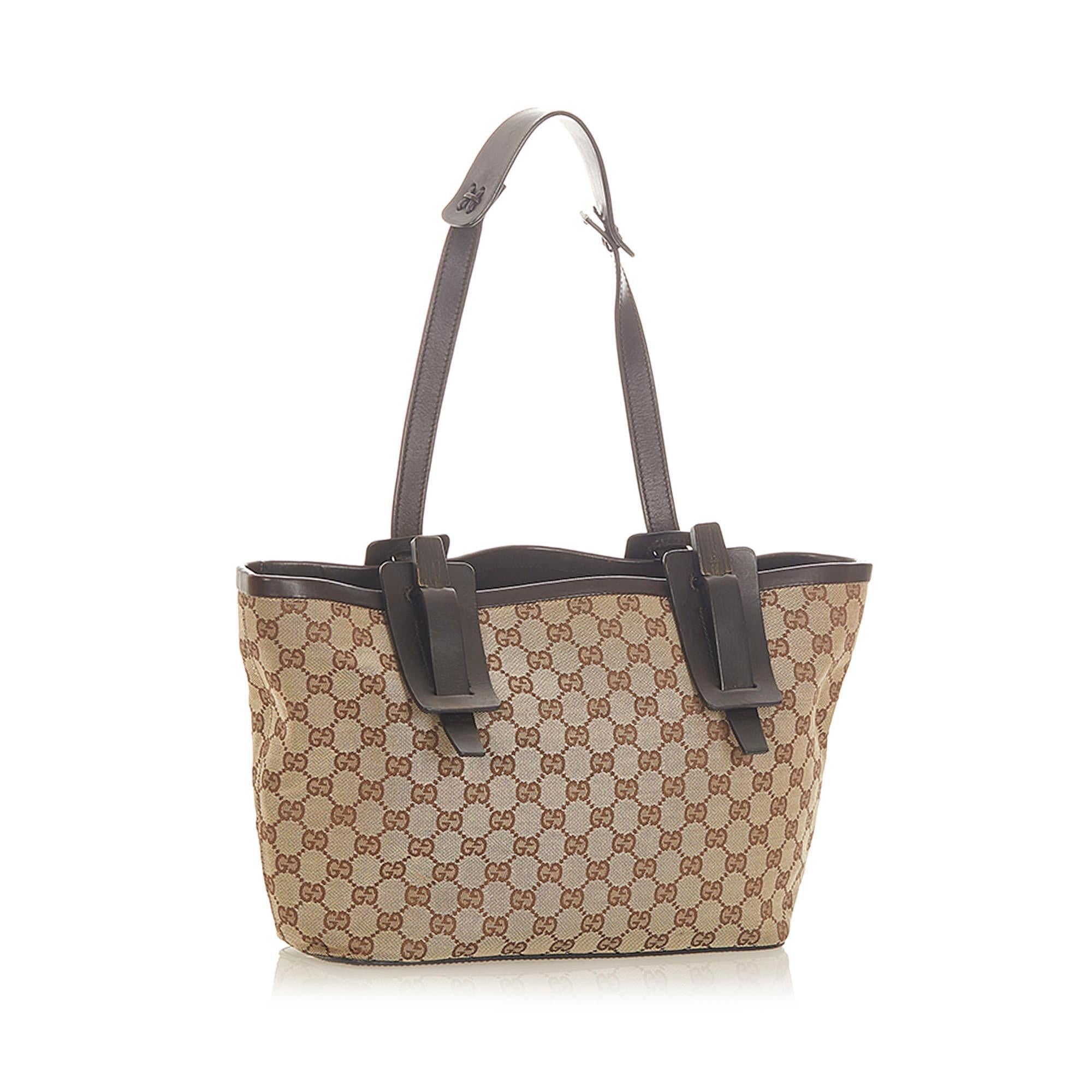 Gucci GG Canvas Tote Bag SHG19692