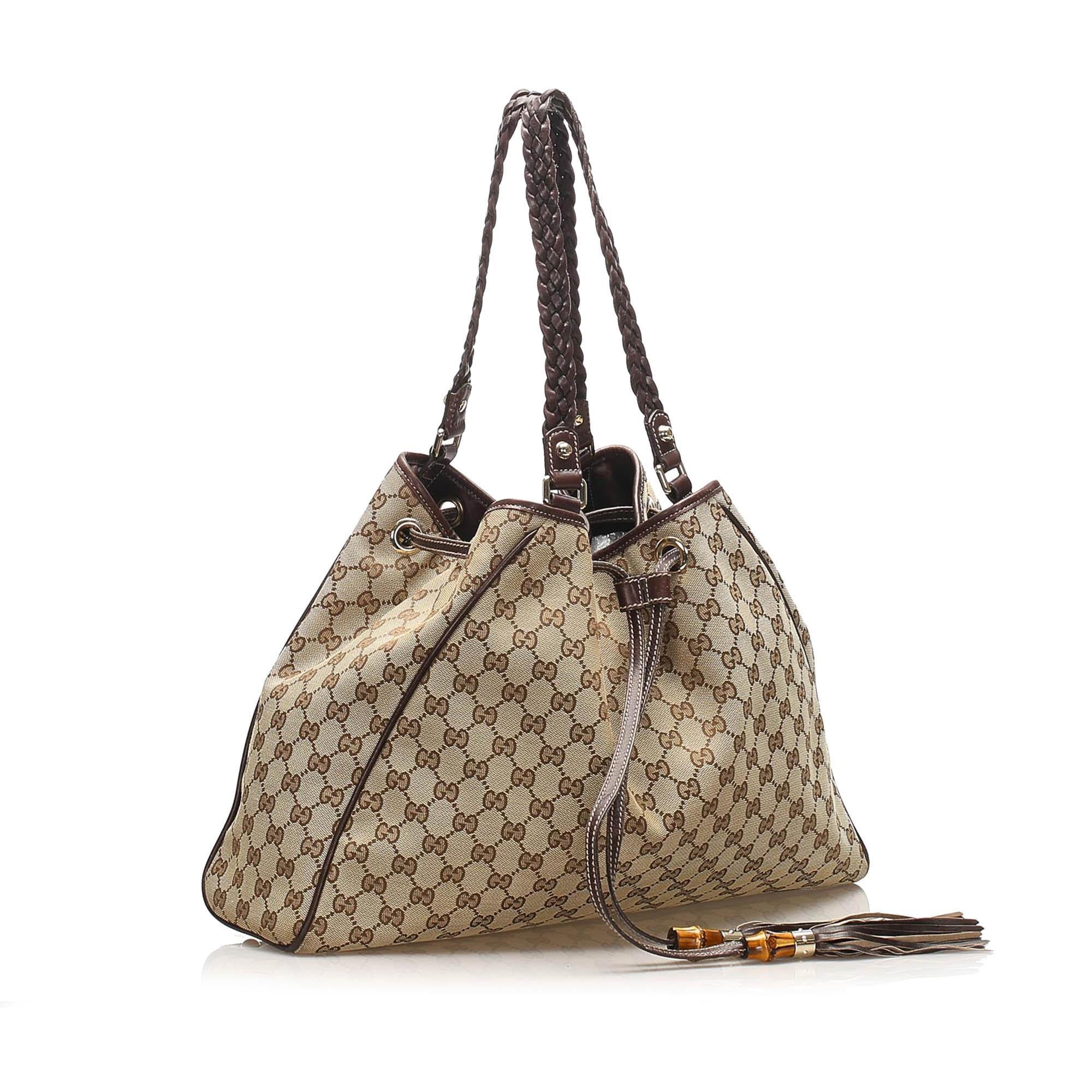 Gucci GG Canvas Peggy Tote Bag SHG14057