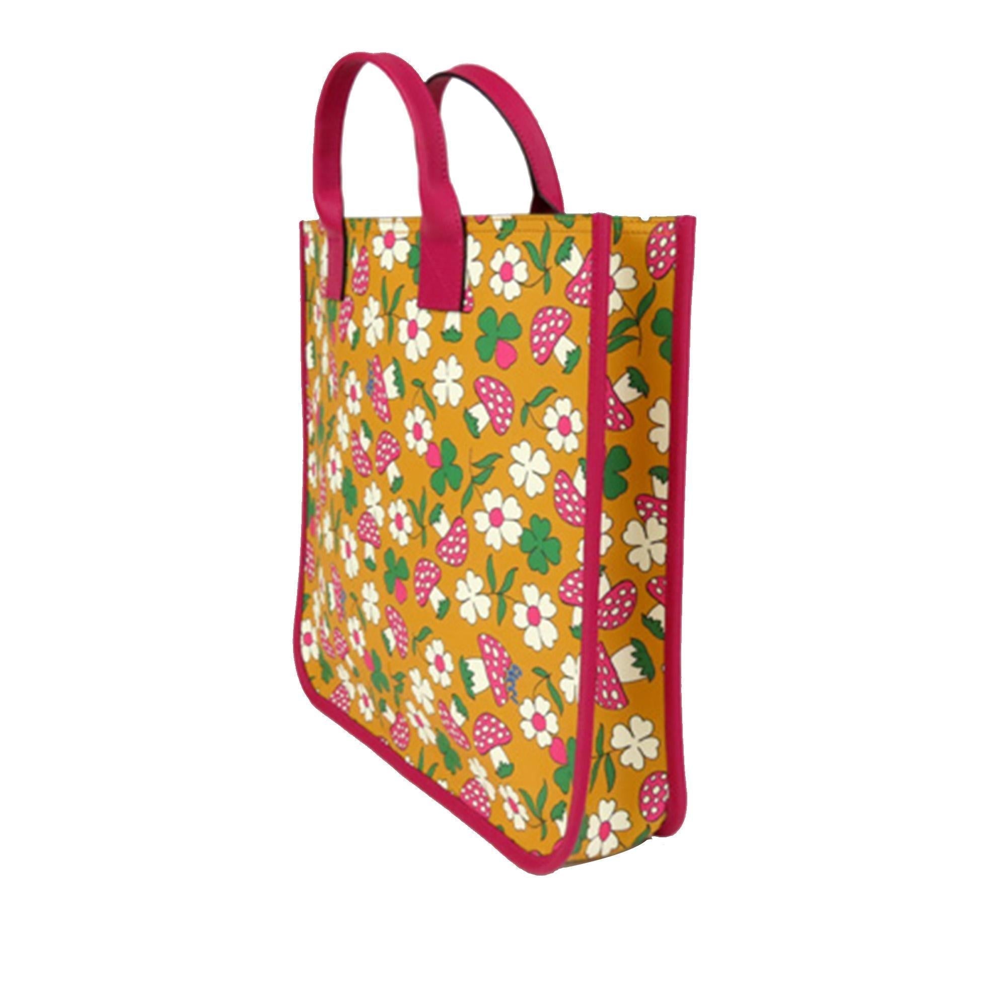 Gucci Childrens Coated Canvas Mushroom Tote SHG14182