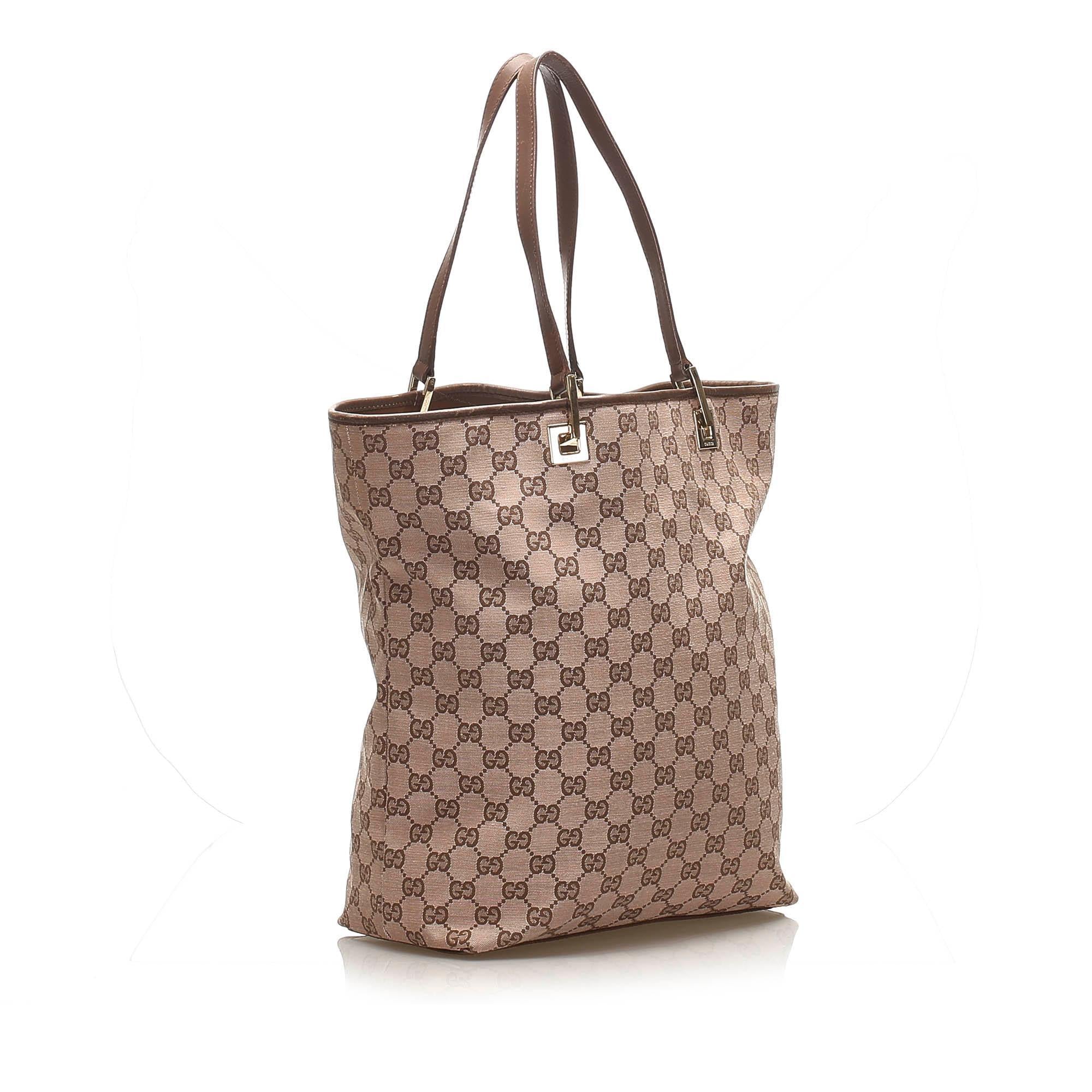 Gucci GG Canvas Tote Bag SHG14055