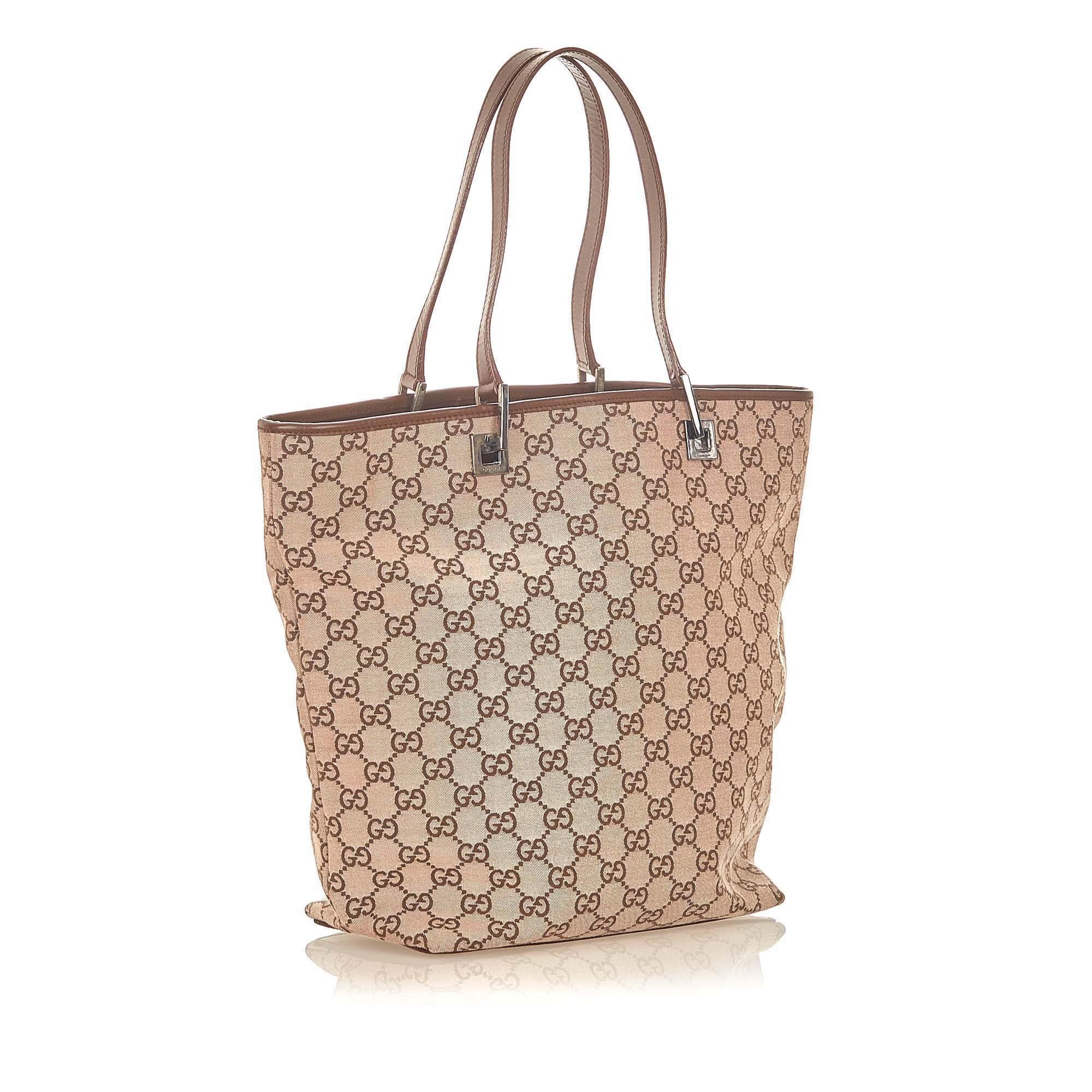 Gucci GG Canvas Tote Bag SHG19973