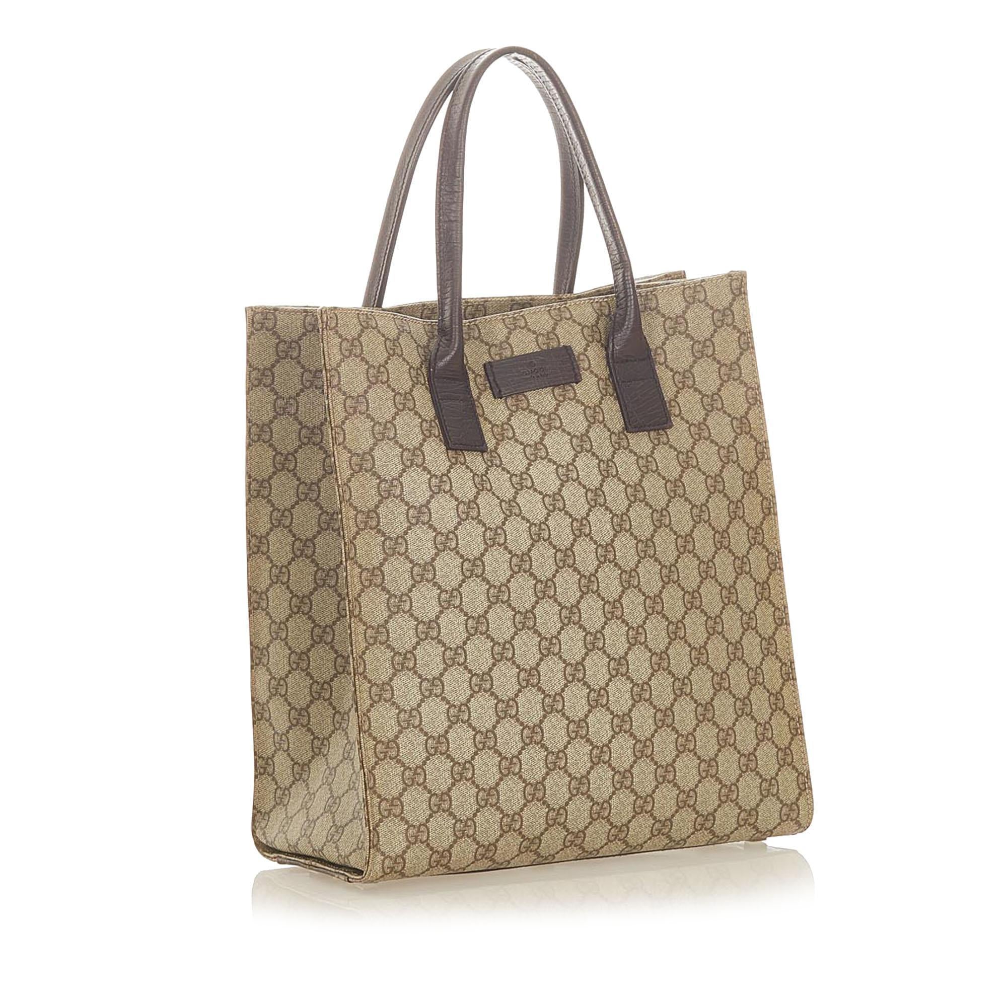 Gucci GG Supreme Tote Bag SHG19840
