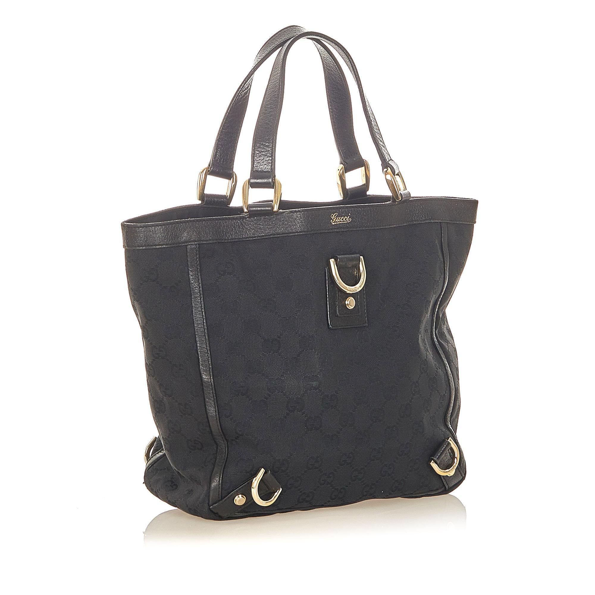Gucci GG Canvas Abbey DRing Tote Bag SHG19978