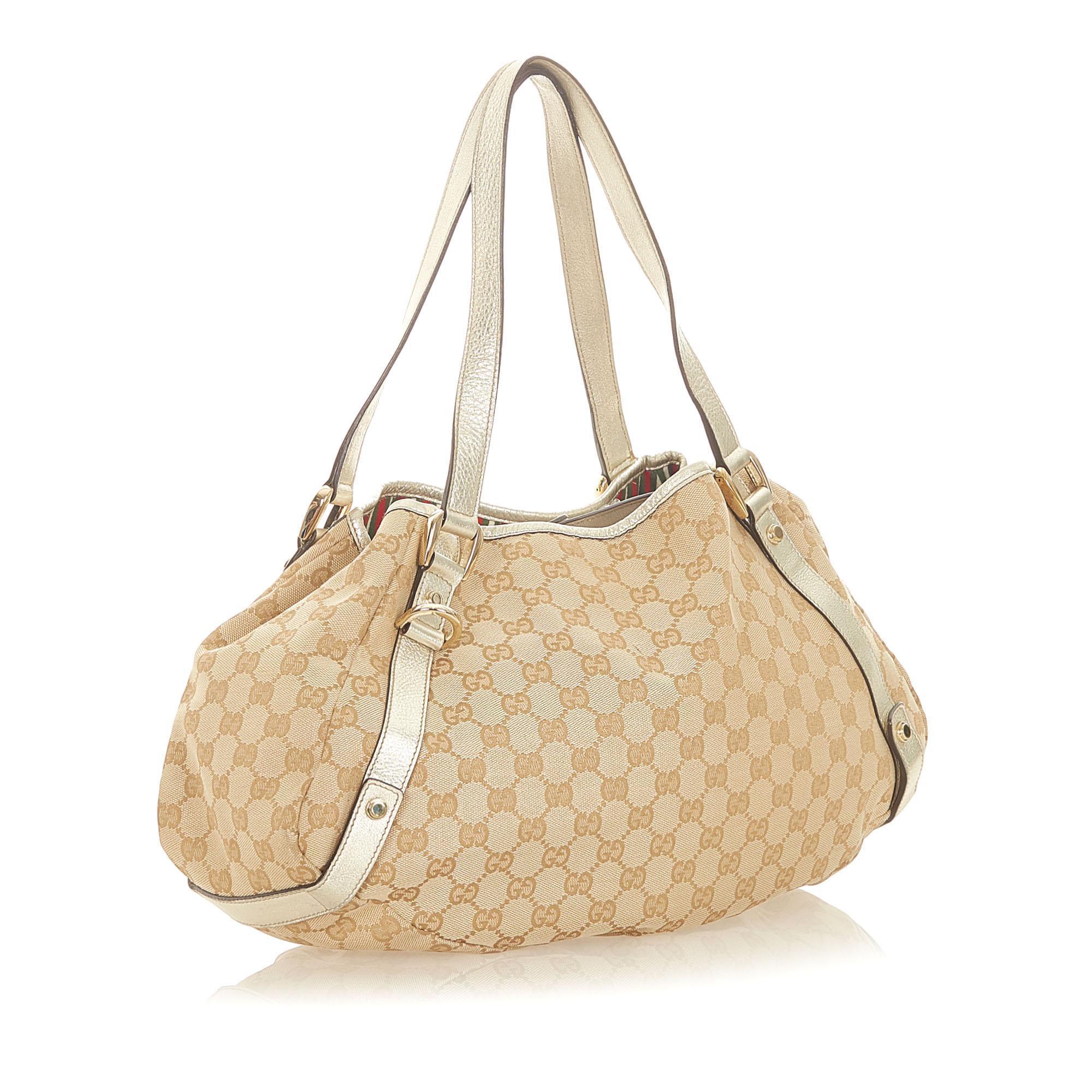 Gucci GG Canvas Pelham Tote Bag SHG19974