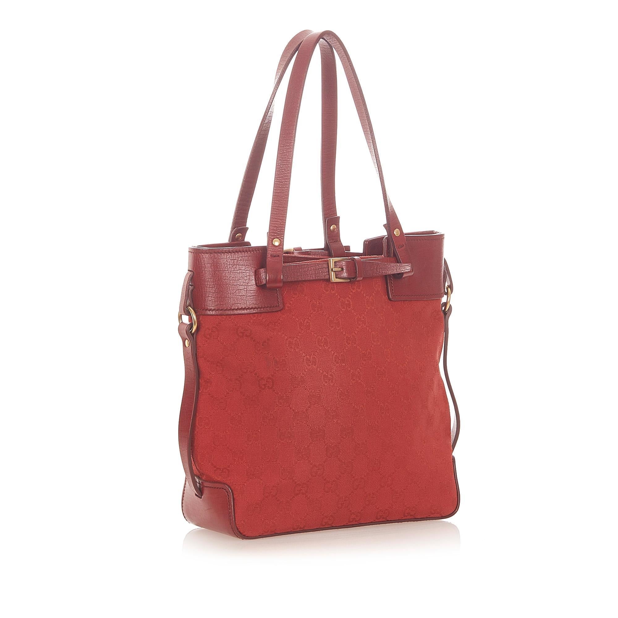 Gucci GG Canvas Tote Bag SHG19808