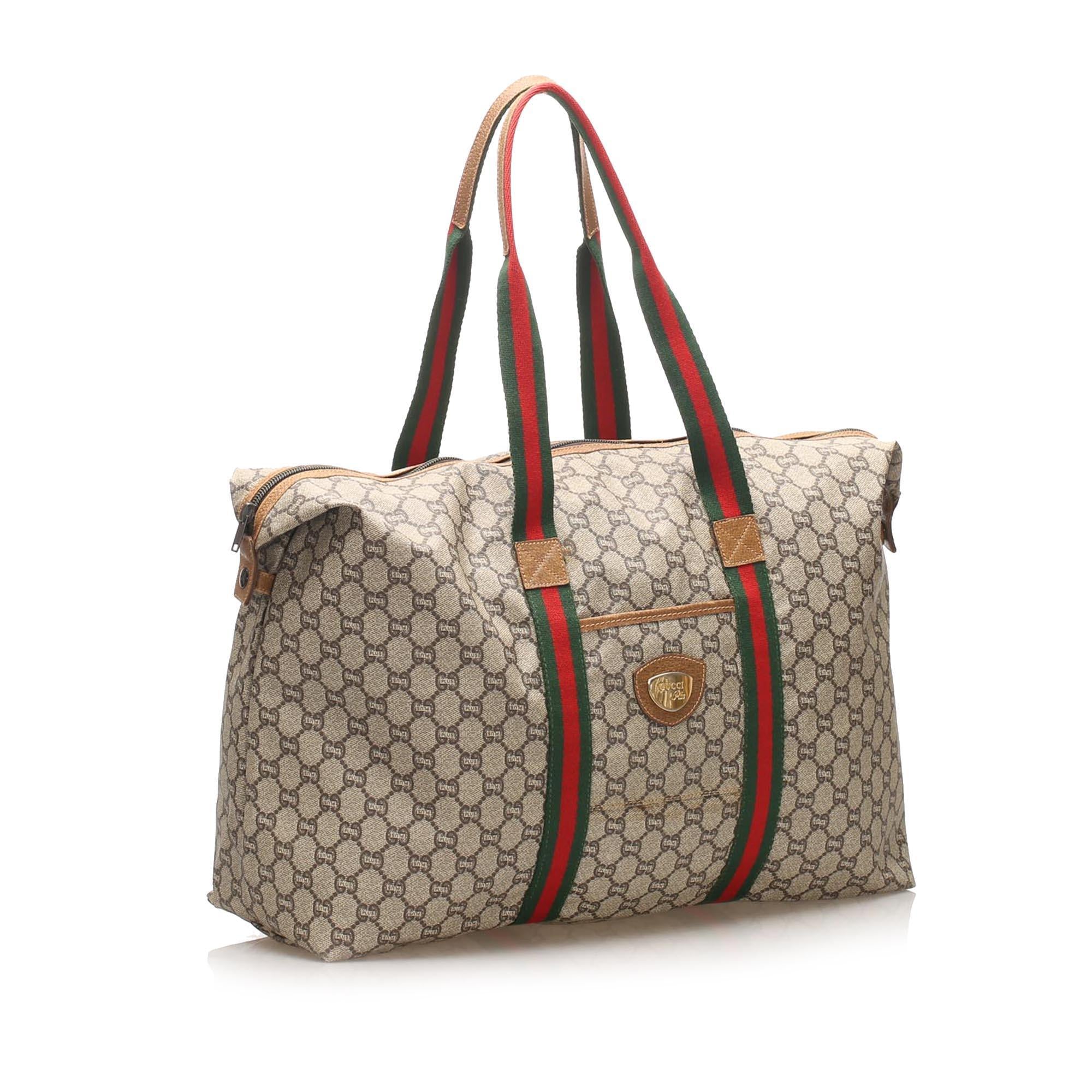 Gucci GG Canvas Web Tote Bag SHG14508