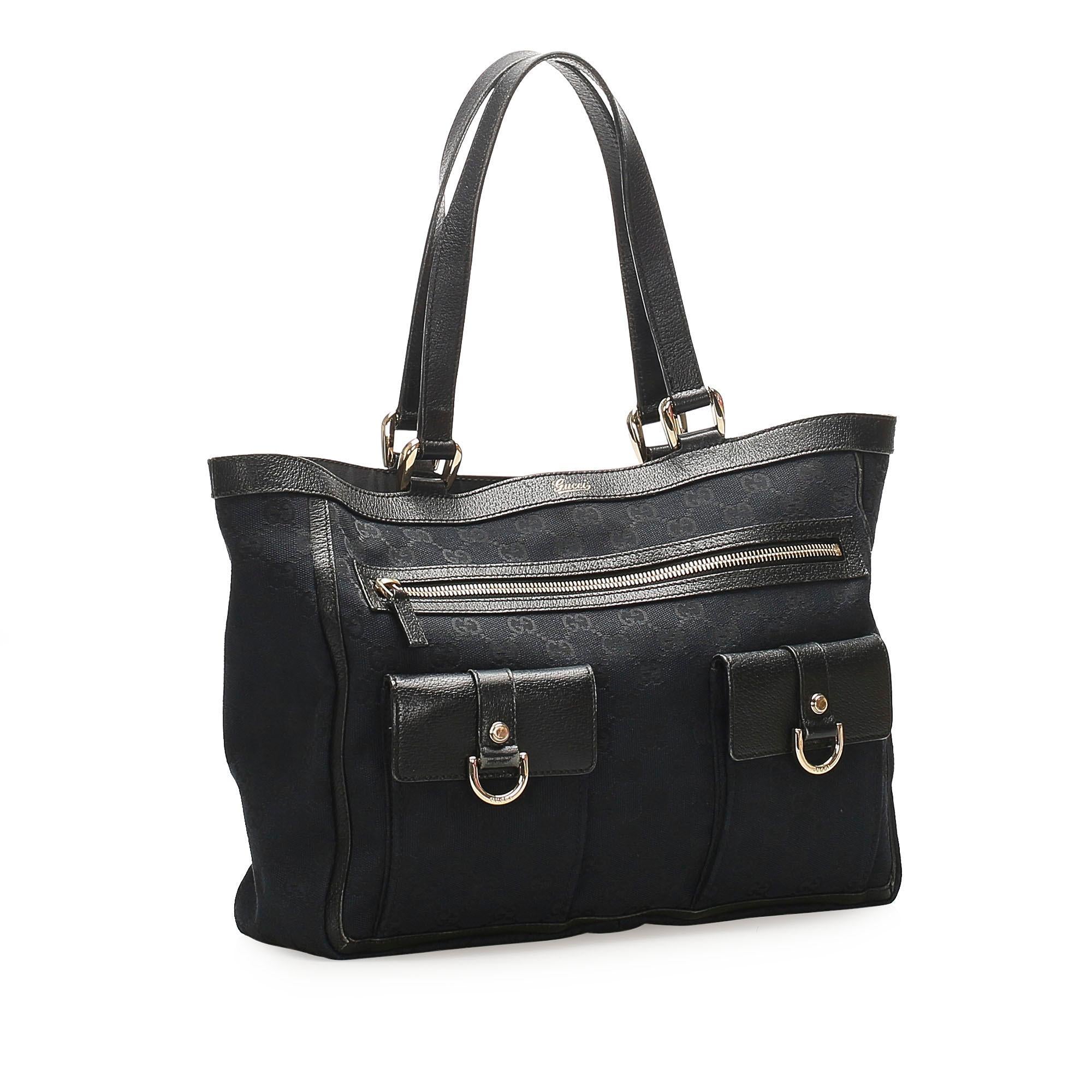 Gucci GG Canvas Abbey D Ring Tote Bag SHG14659