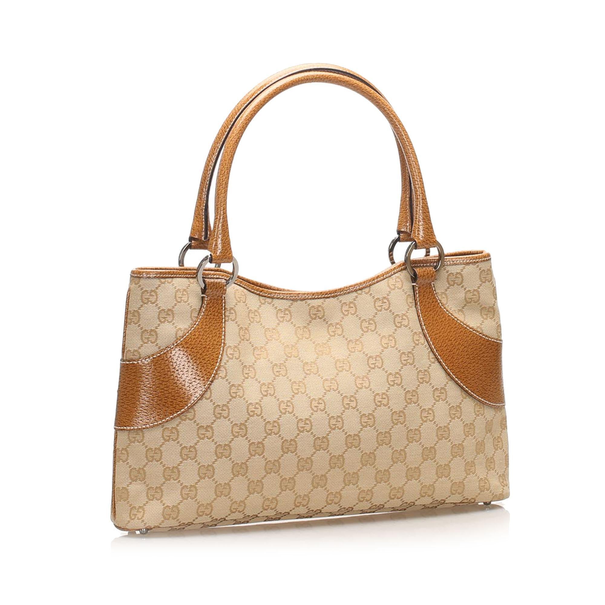 Gucci GG Canvas Tote Bag SHG14509