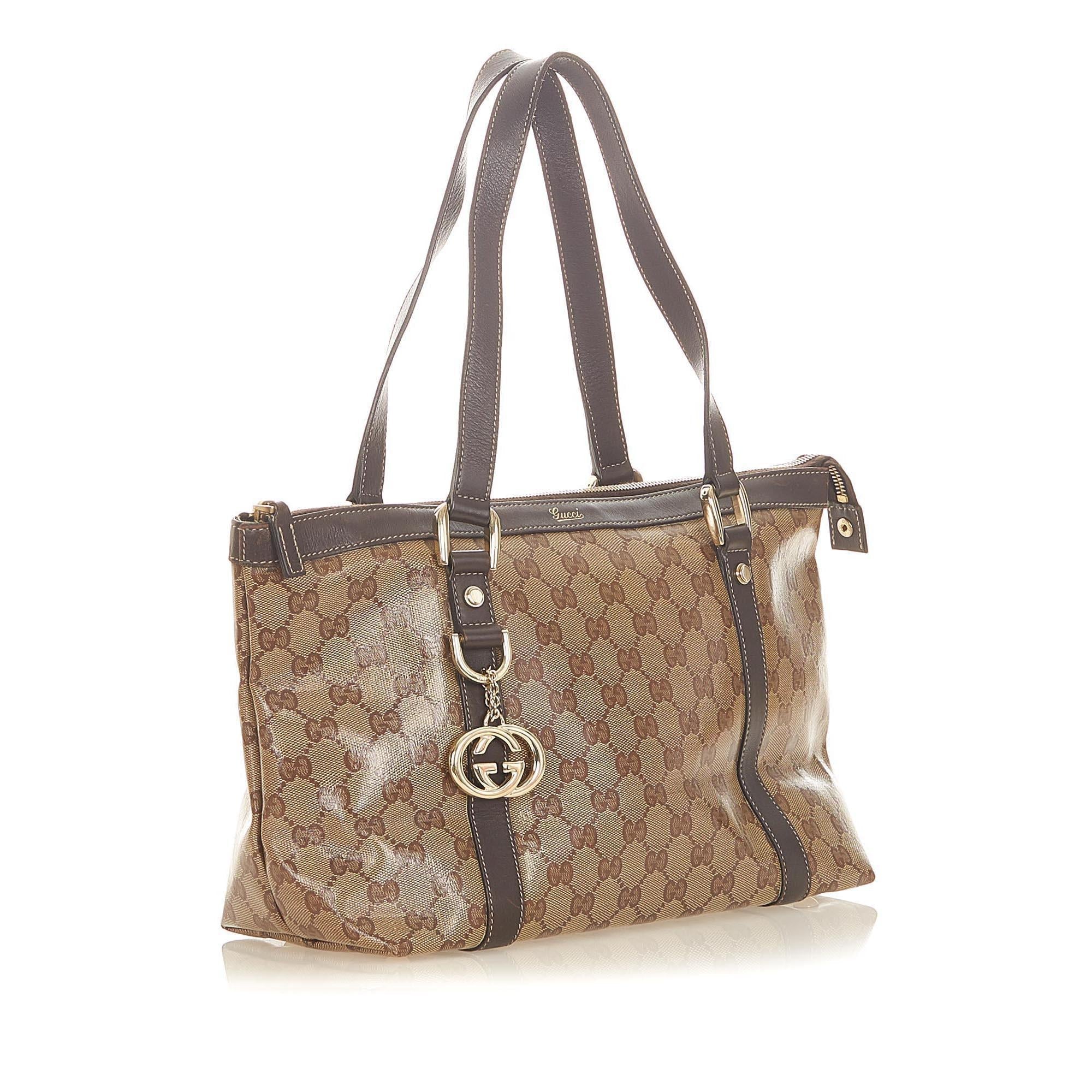 Gucci GG Canvas Abbey Tote Bag SHG20125