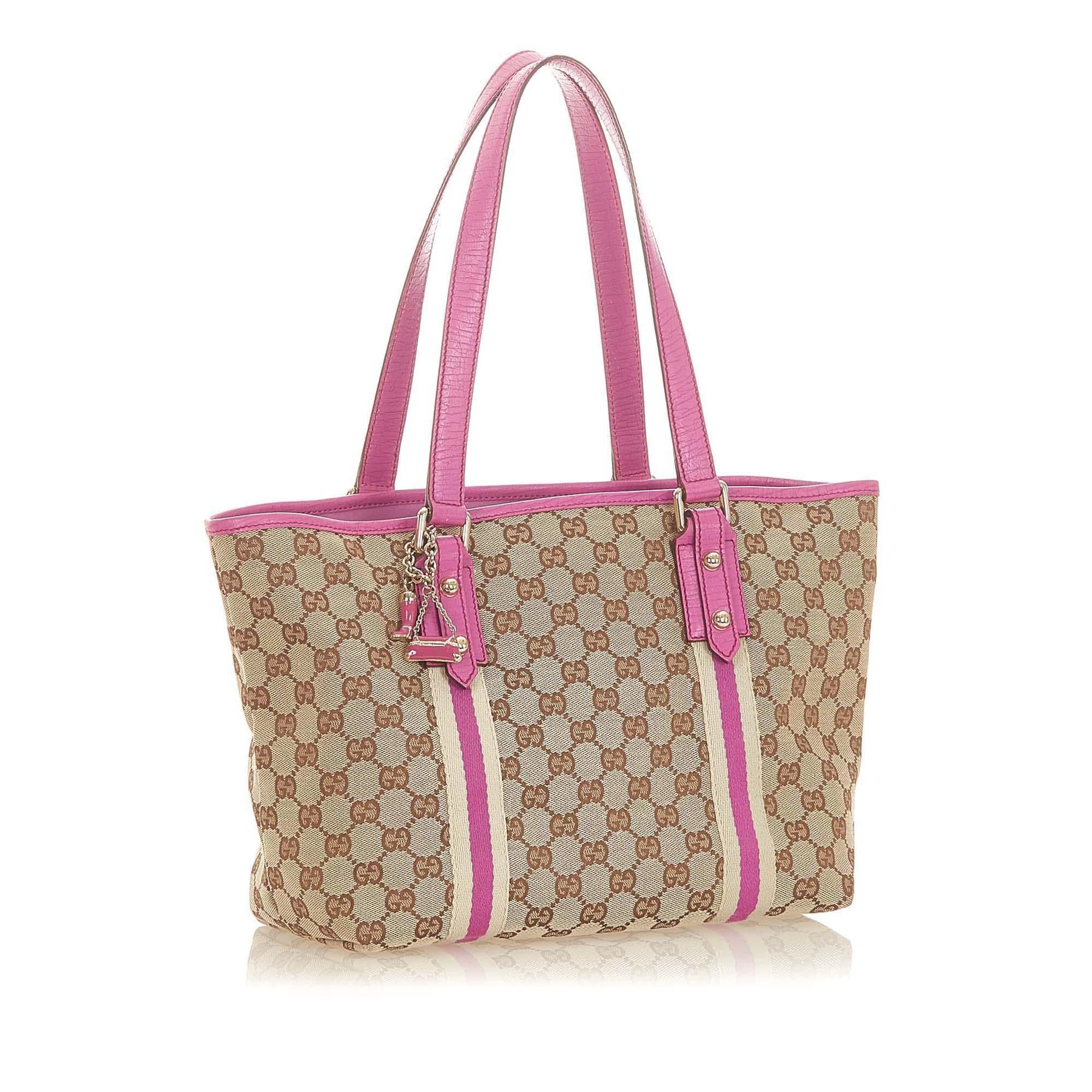 Gucci GG Canvas Jolicoeur Tote Bag SHG20124