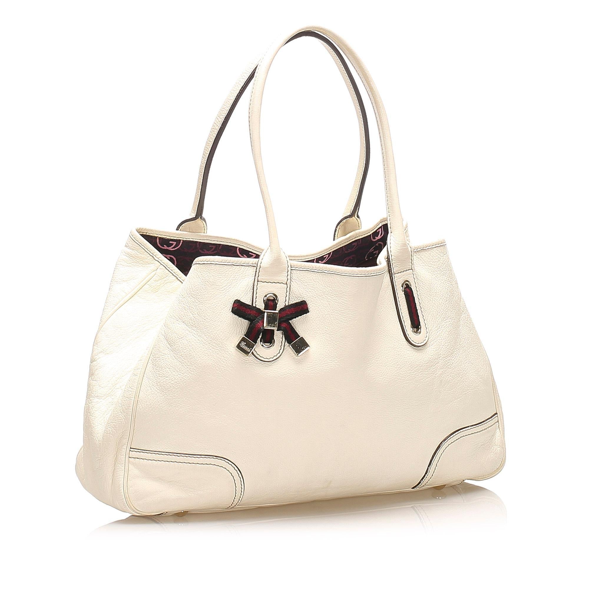 Gucci Princy Leather Tote Bag SHG14996