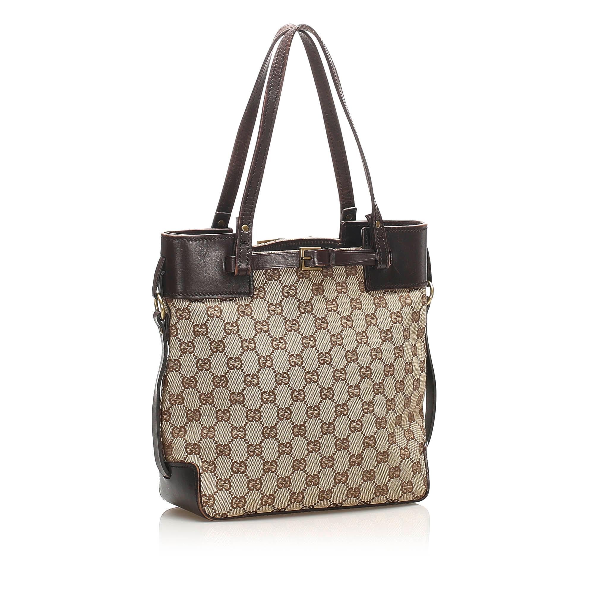 Gucci GG Canvas Tote Bag SHG15071