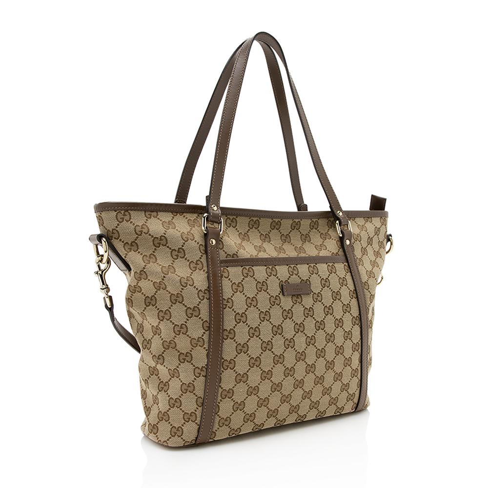 Gucci GG Canvas Medium Tote SHF13061