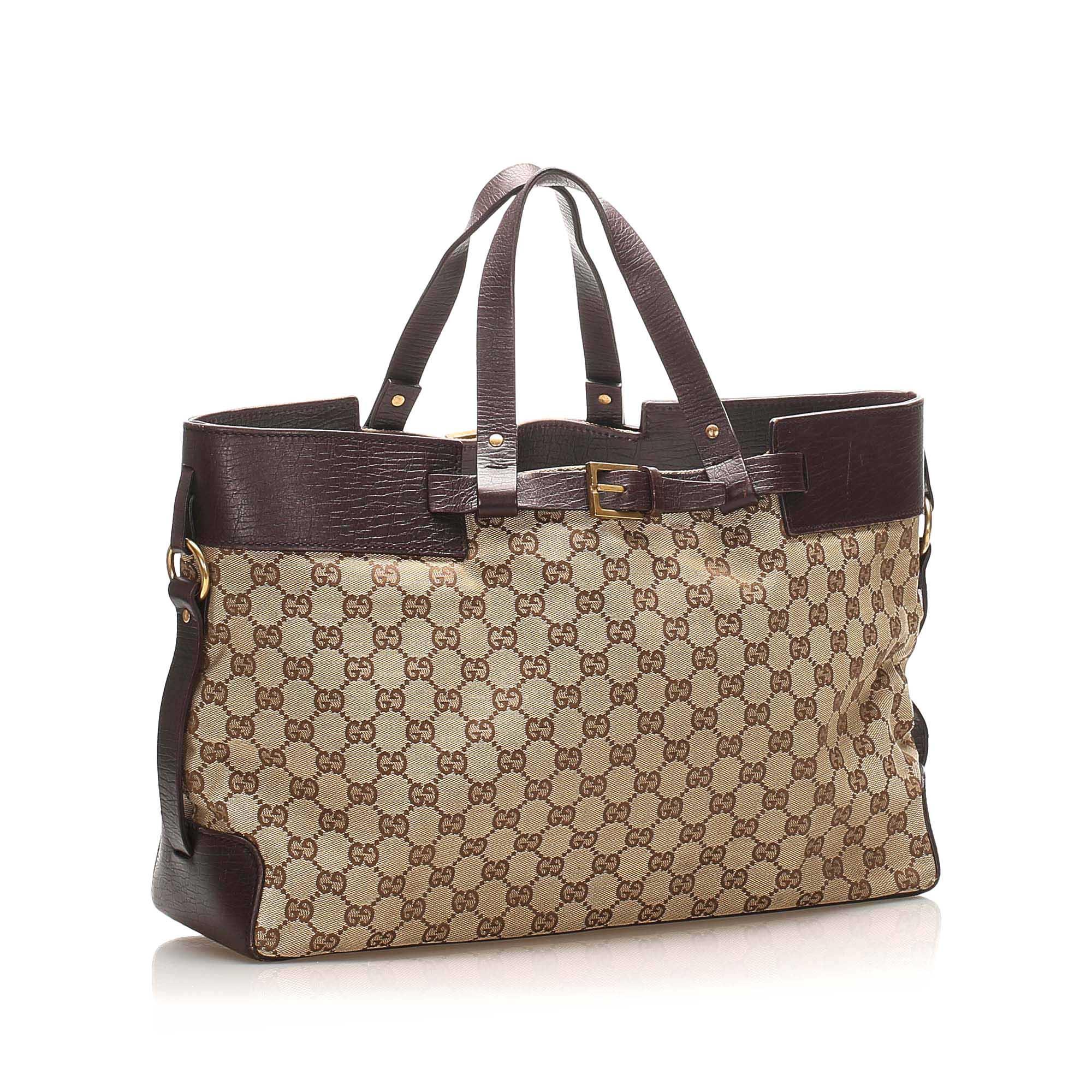 Gucci GG Canvas Tote Bag SHG15225