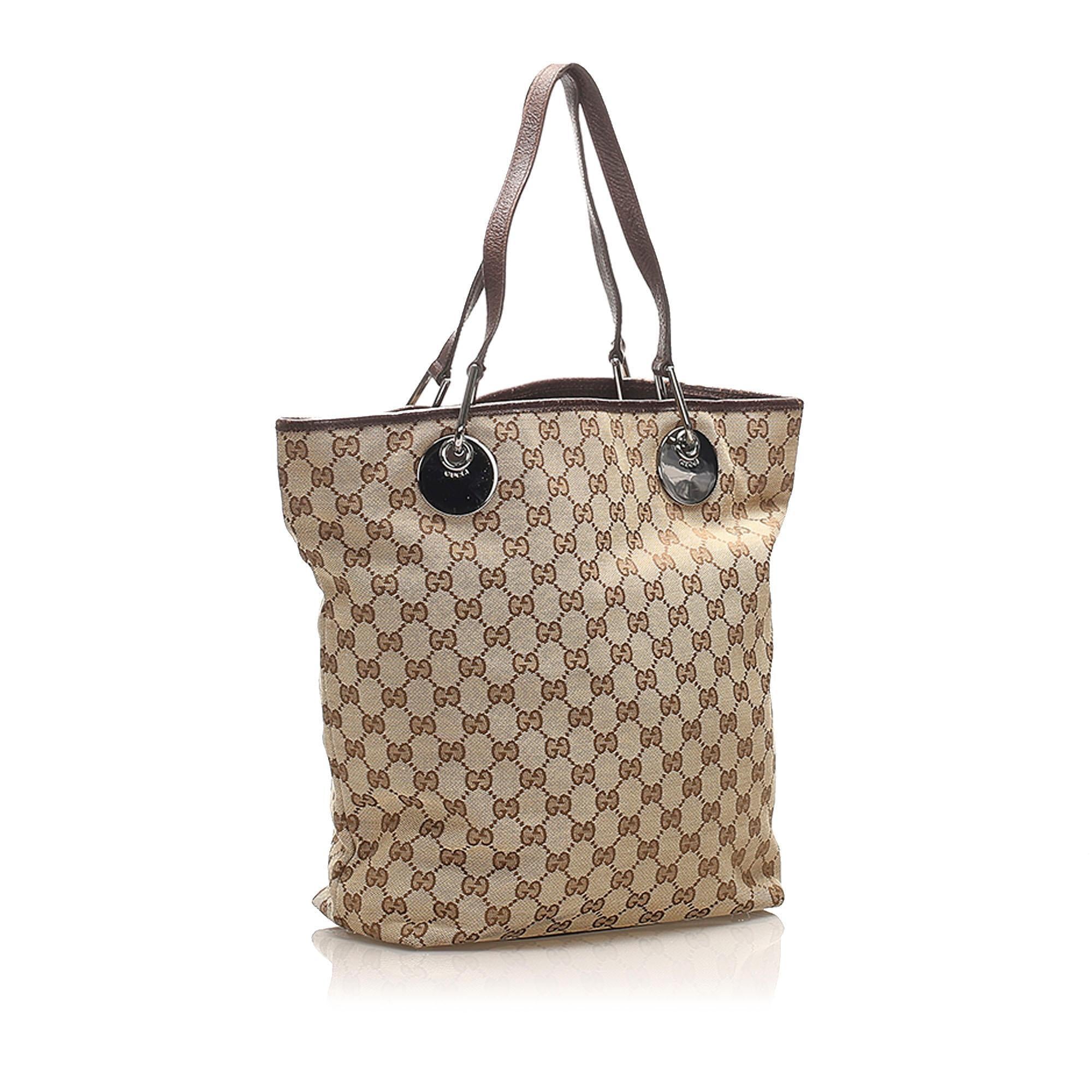 Gucci GG Canvas Eclipse Tote Bag SHG15362