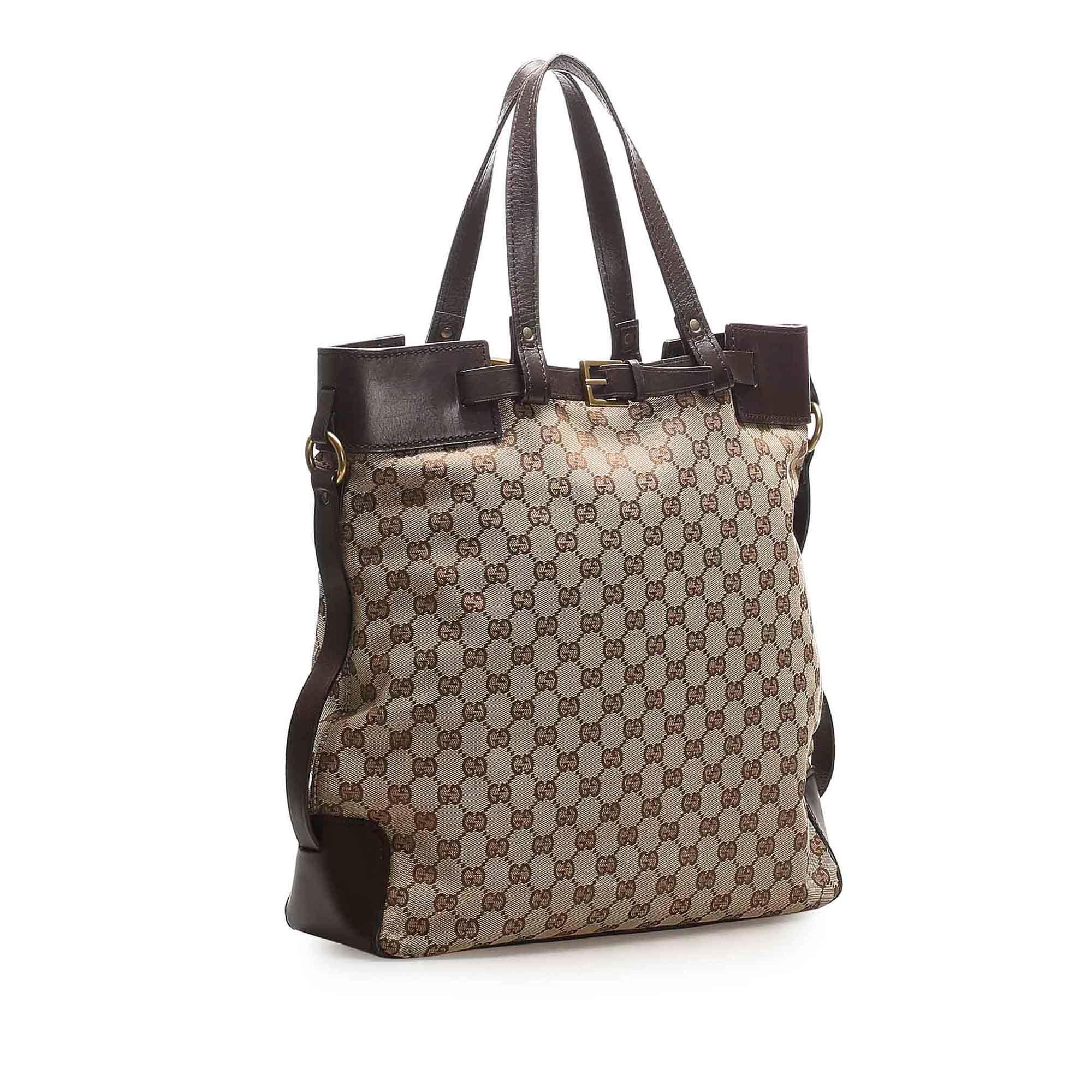 Gucci GG Canvas Tote Bag SHG15361