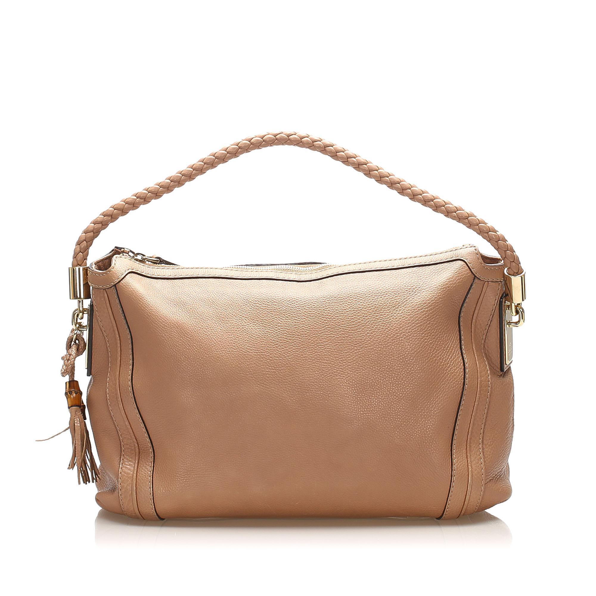 Gucci Bella Leather Tote Bag SHG15211