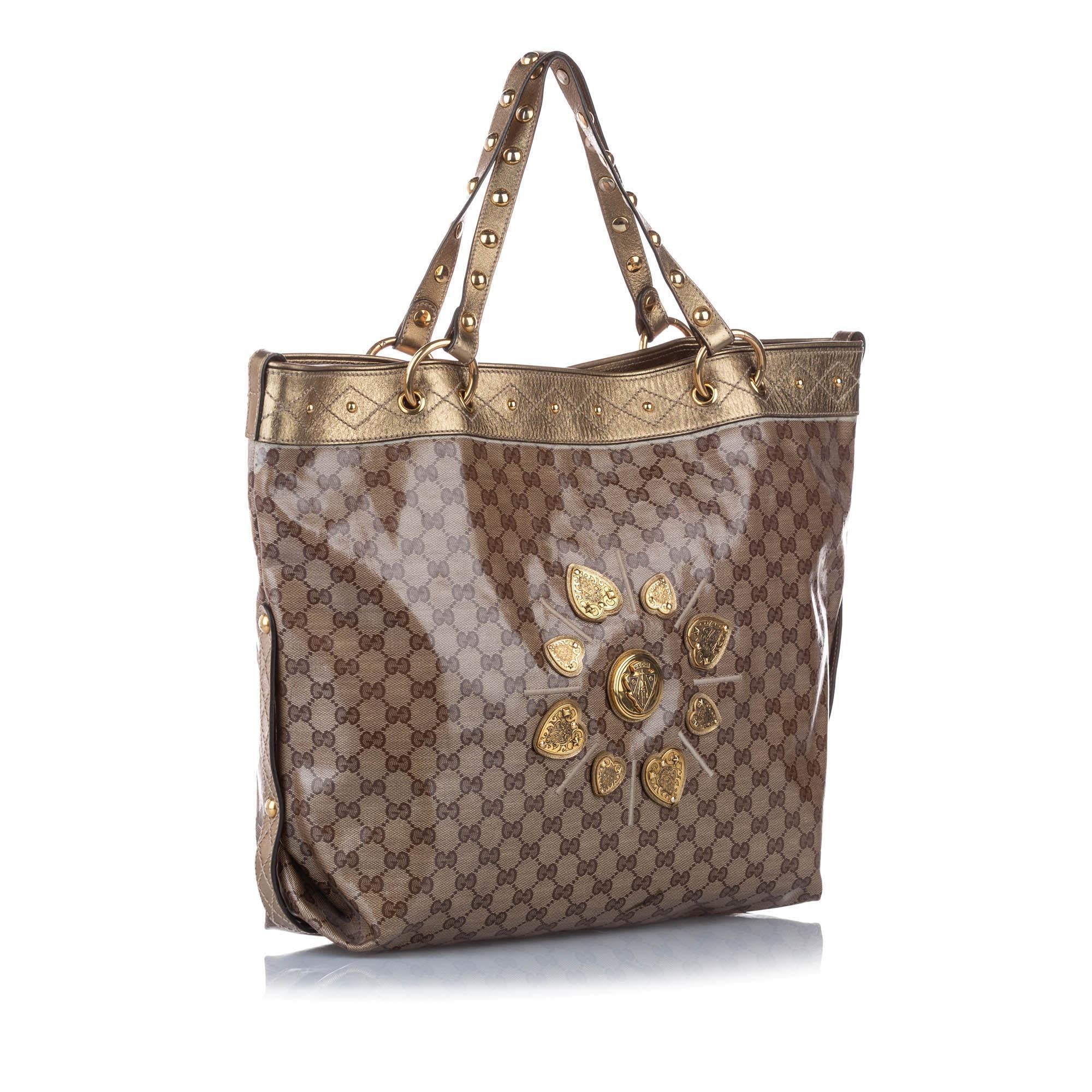 Gucci Babouska GG Crystal Tote Bag SHG15319
