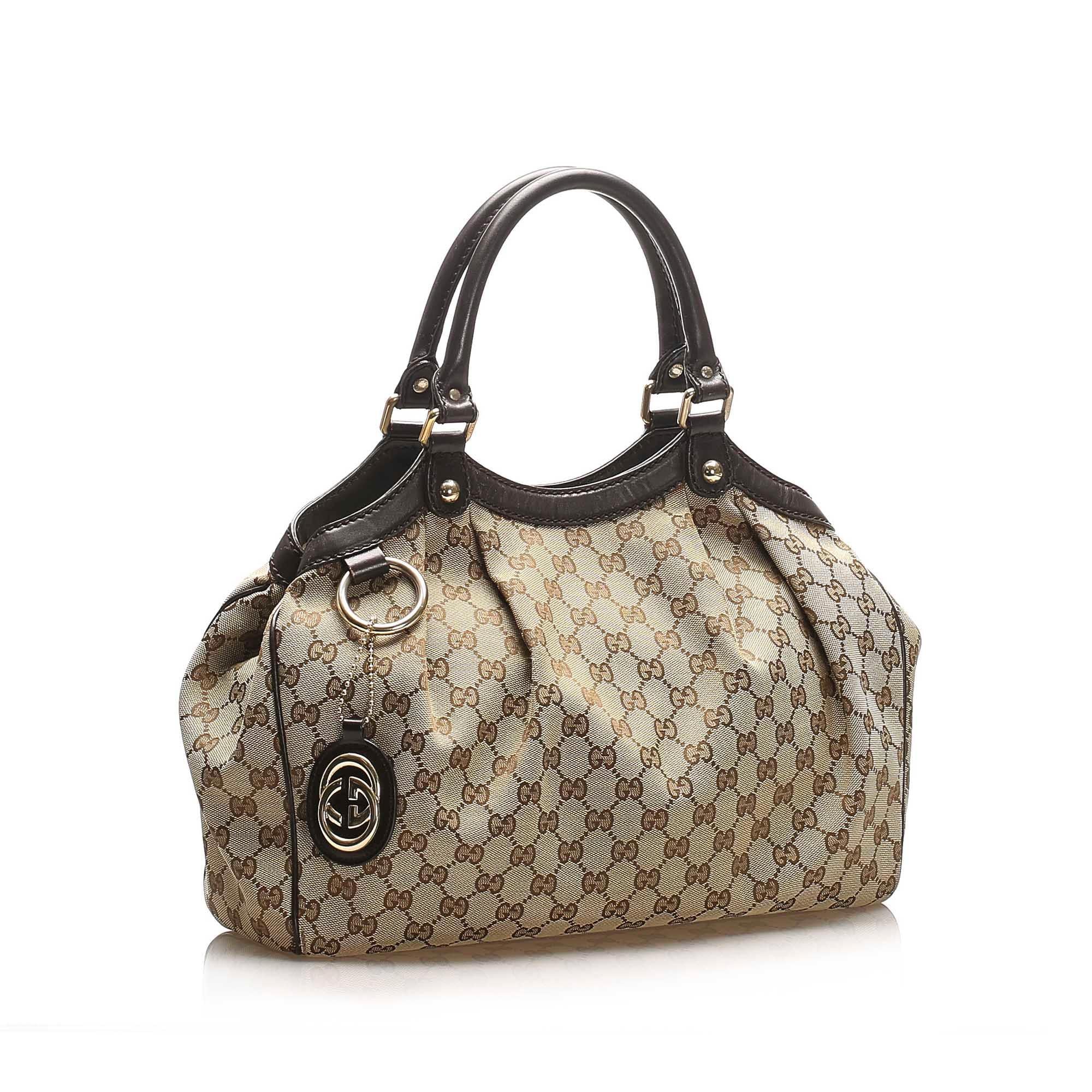 Gucci GG Canvas Sukey Tote Bag SHG15407