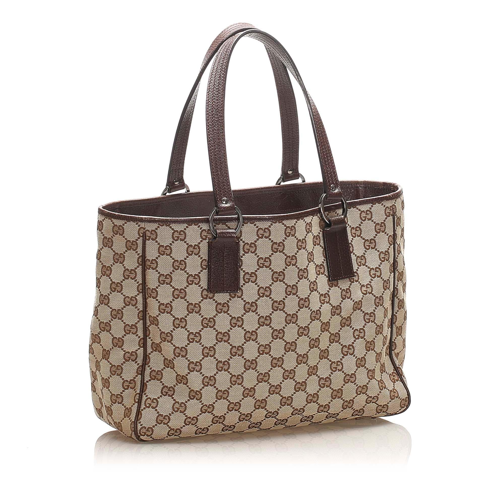 Gucci GG Canvas Tote Bag SHG15680