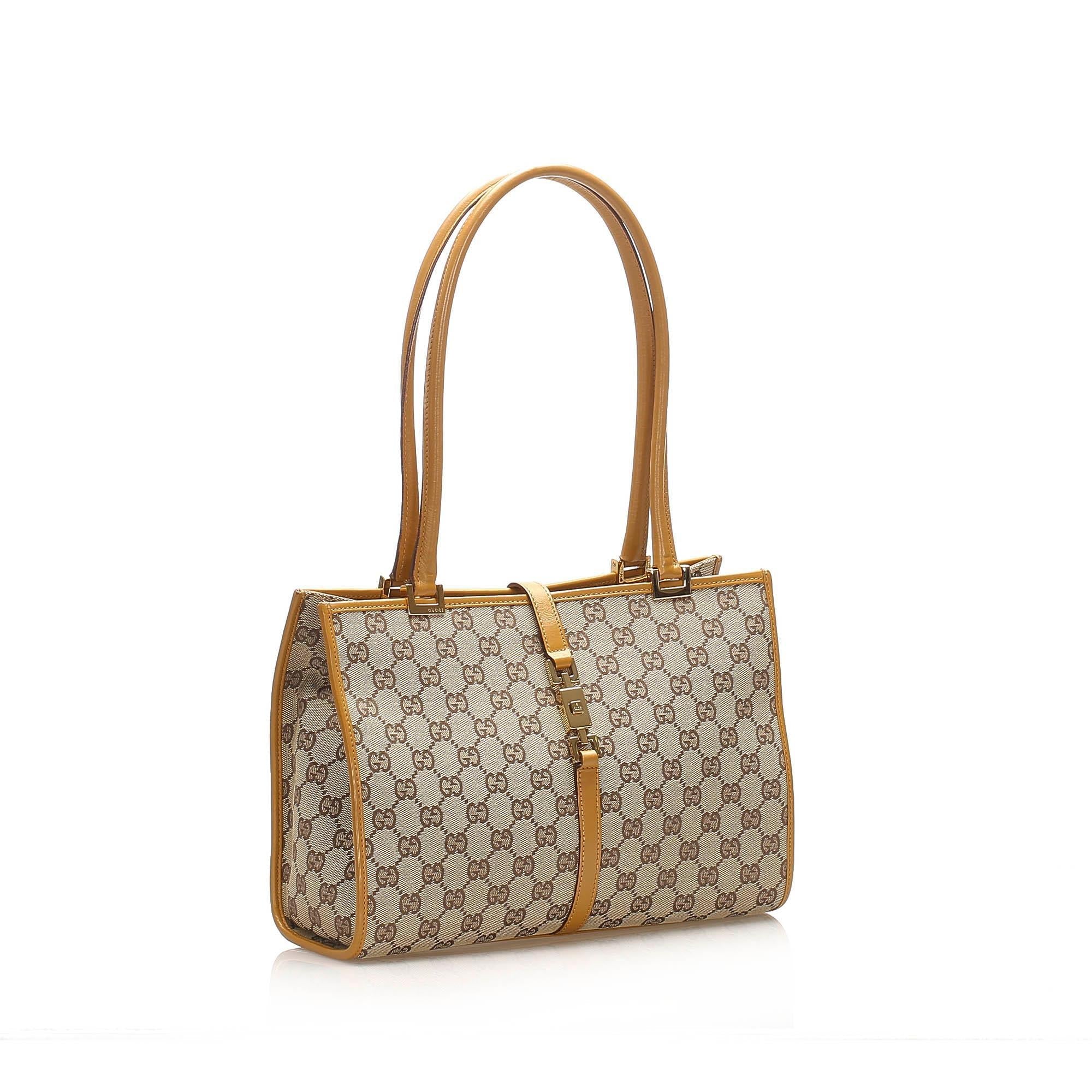 Gucci GG Canvas New Jackie Tote Bag SHG15383