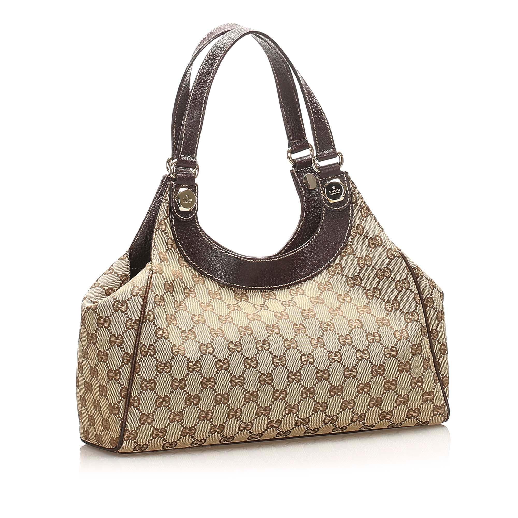 Gucci GG Canvas Charmy Tote Bag SHG15678